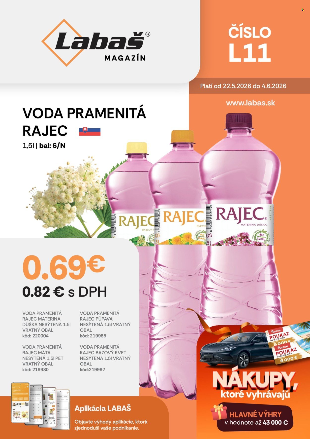 LABAŠ leták - Od piatka 22.5.2026 (2026-05-22 - 2026-06-04) | 1