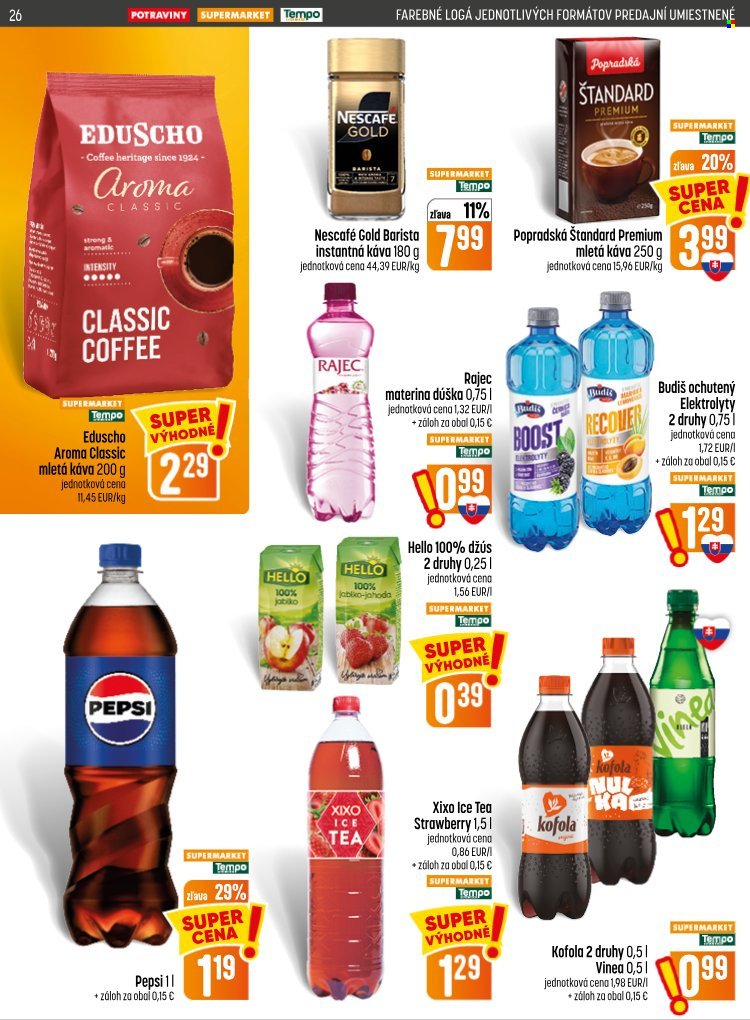 COOP JEDNOTA leták - Od štvrtka 10.9.2026