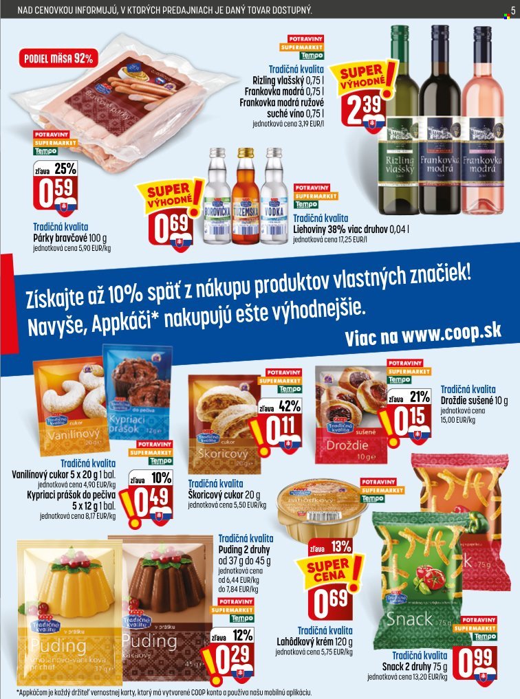 COOP JEDNOTA leták - Od štvrtka 10.9.2026