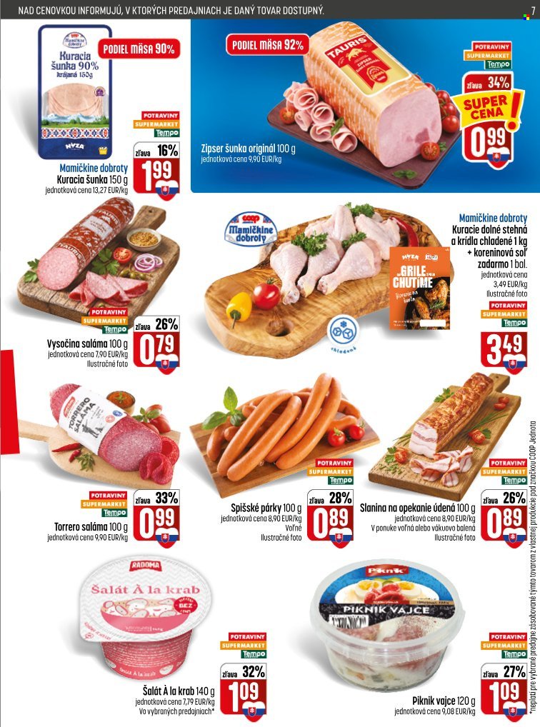 COOP JEDNOTA leták - Od štvrtka 10.9.2026