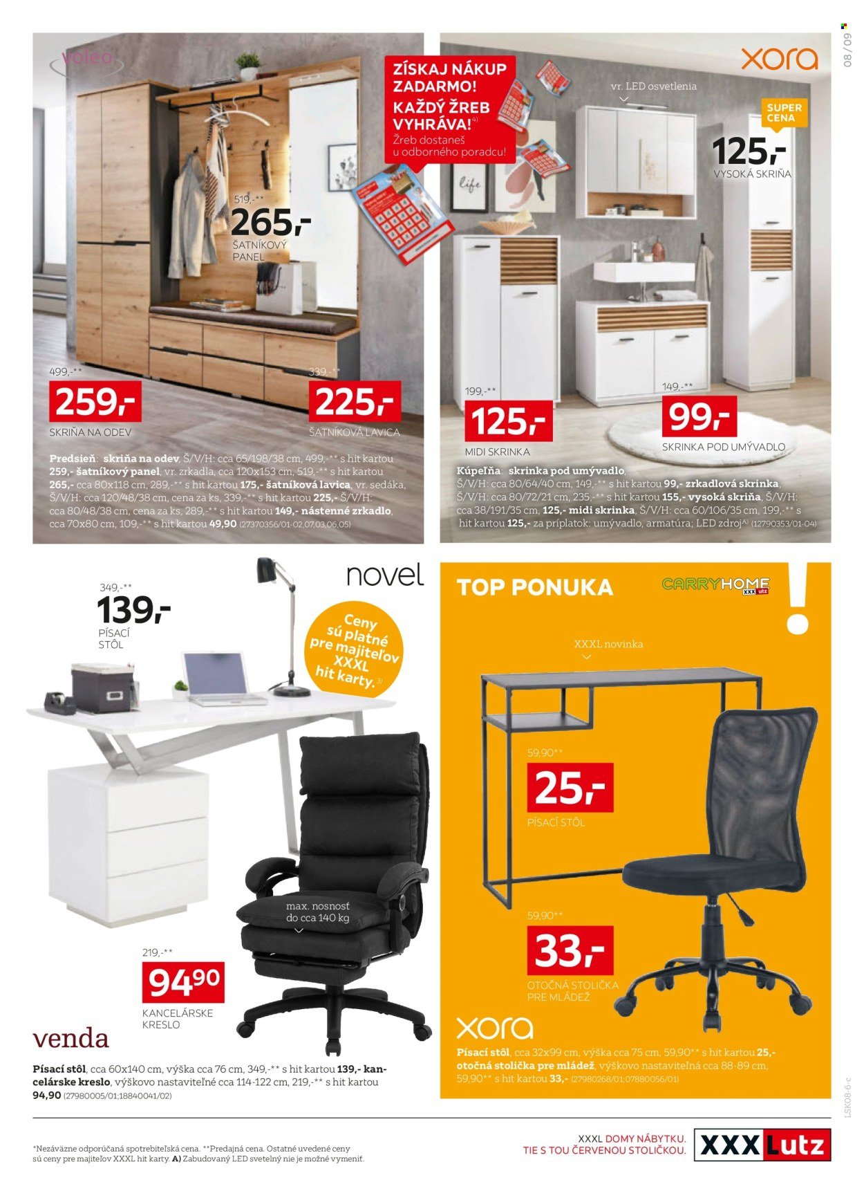 XXXLUTZ leták - Zľava 25 % na takmer celý nákup