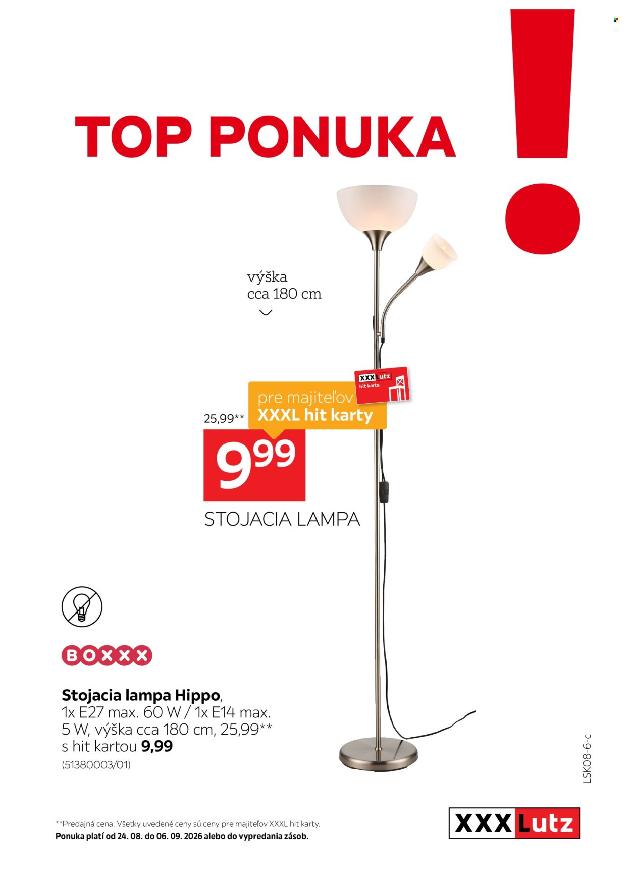 XXXLUTZ leták - Zľava 25 % na takmer celý nákup