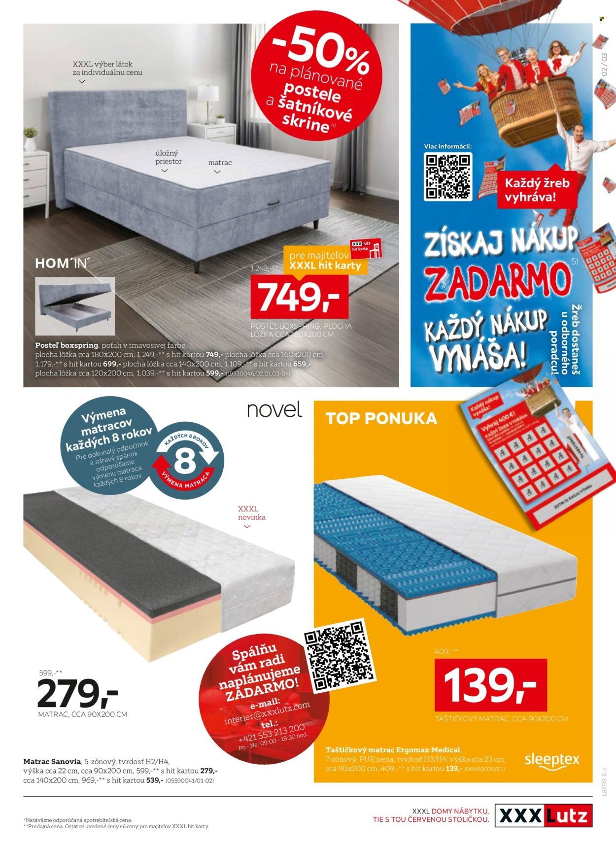XXXLUTZ leták - Zľava 25 % na takmer celý nákup
