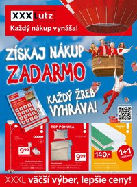 XXXLUTZ leták - Zľava 25 % na takmer celý nákup