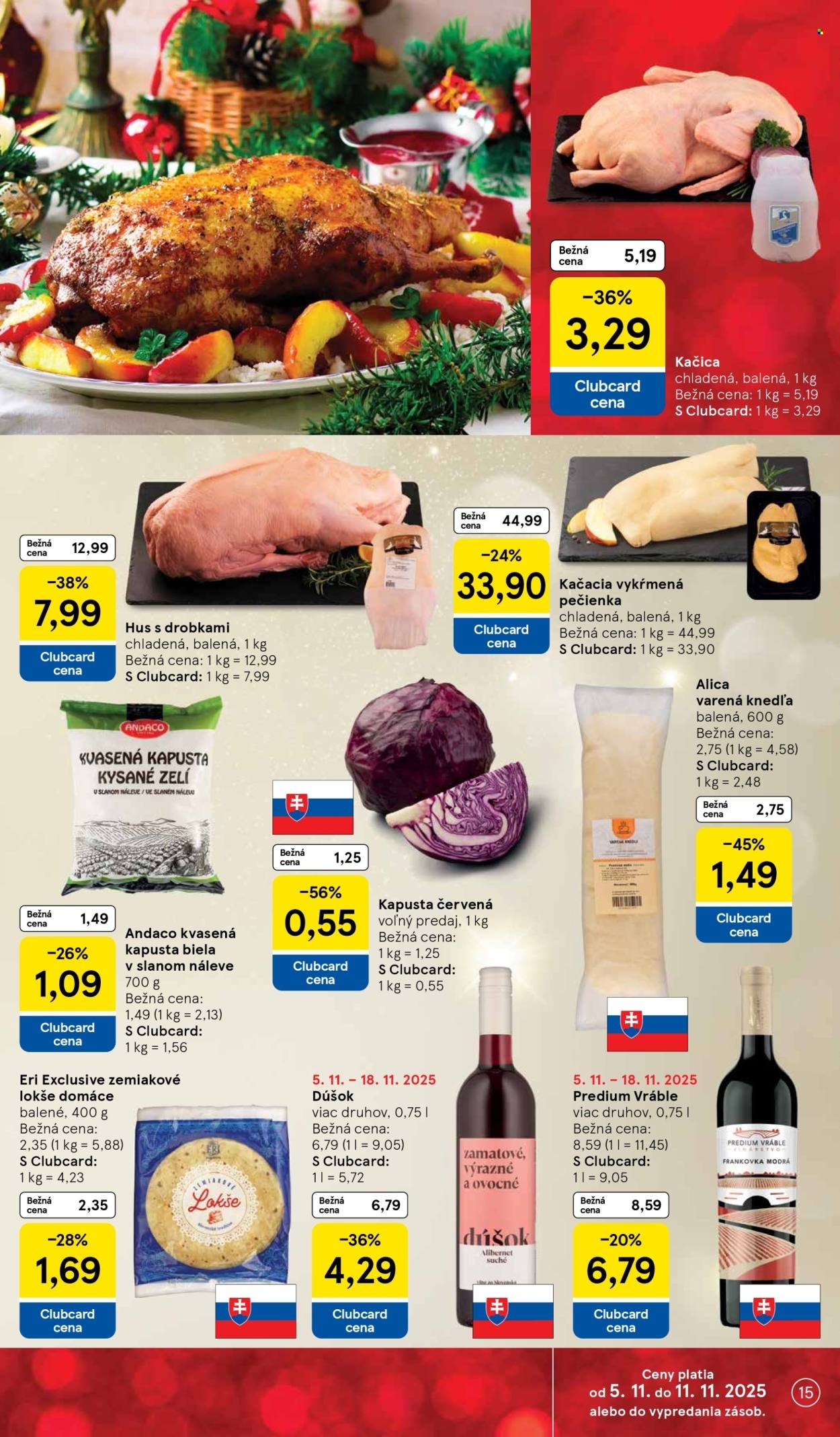 TESCO leták - Od stredy 5.11.2025 (2025-11-05 - 2025-11-11) | 15
