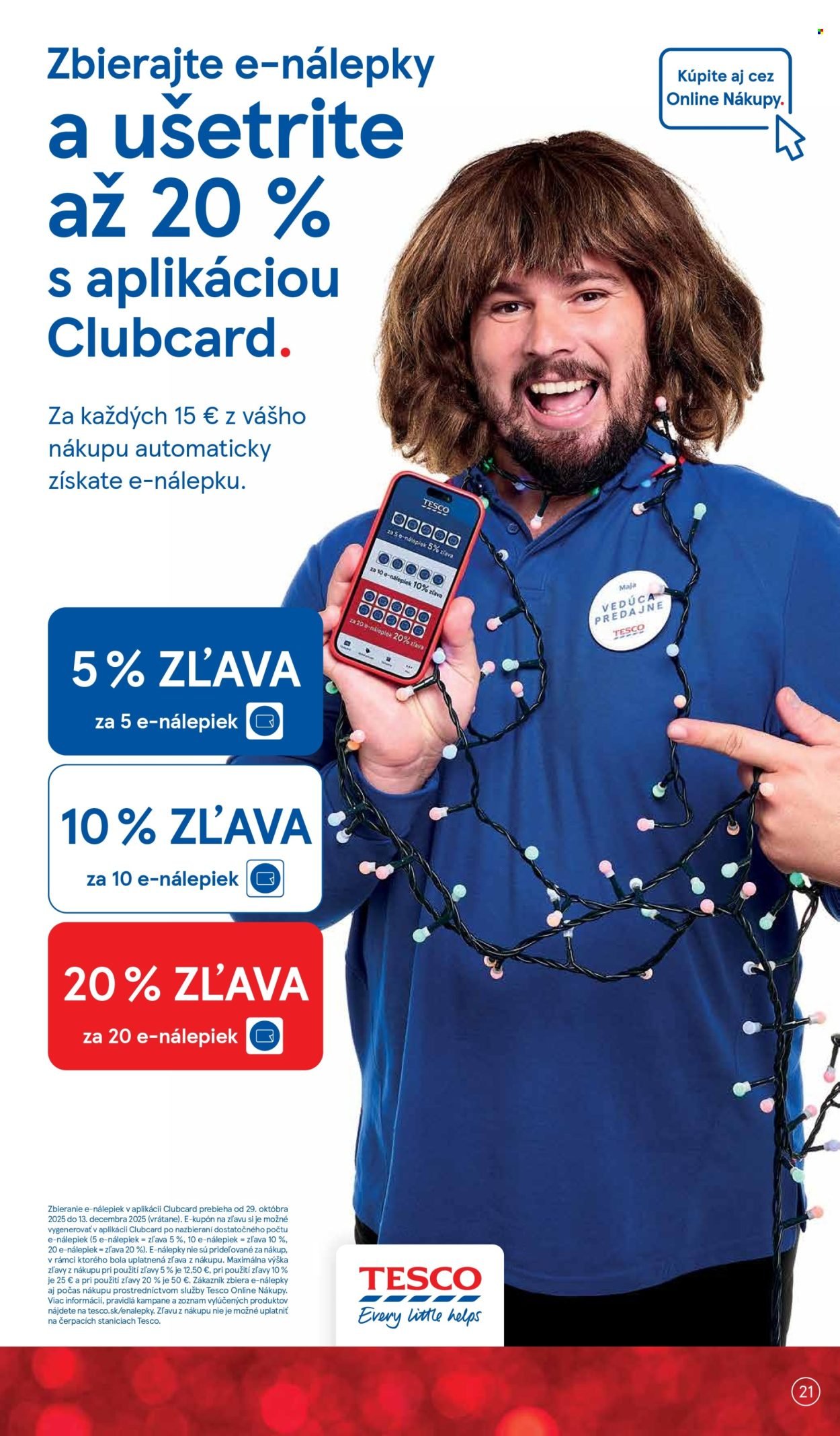 TESCO leták - Od stredy 5.11.2025 (2025-11-05 - 2025-11-11) | 21