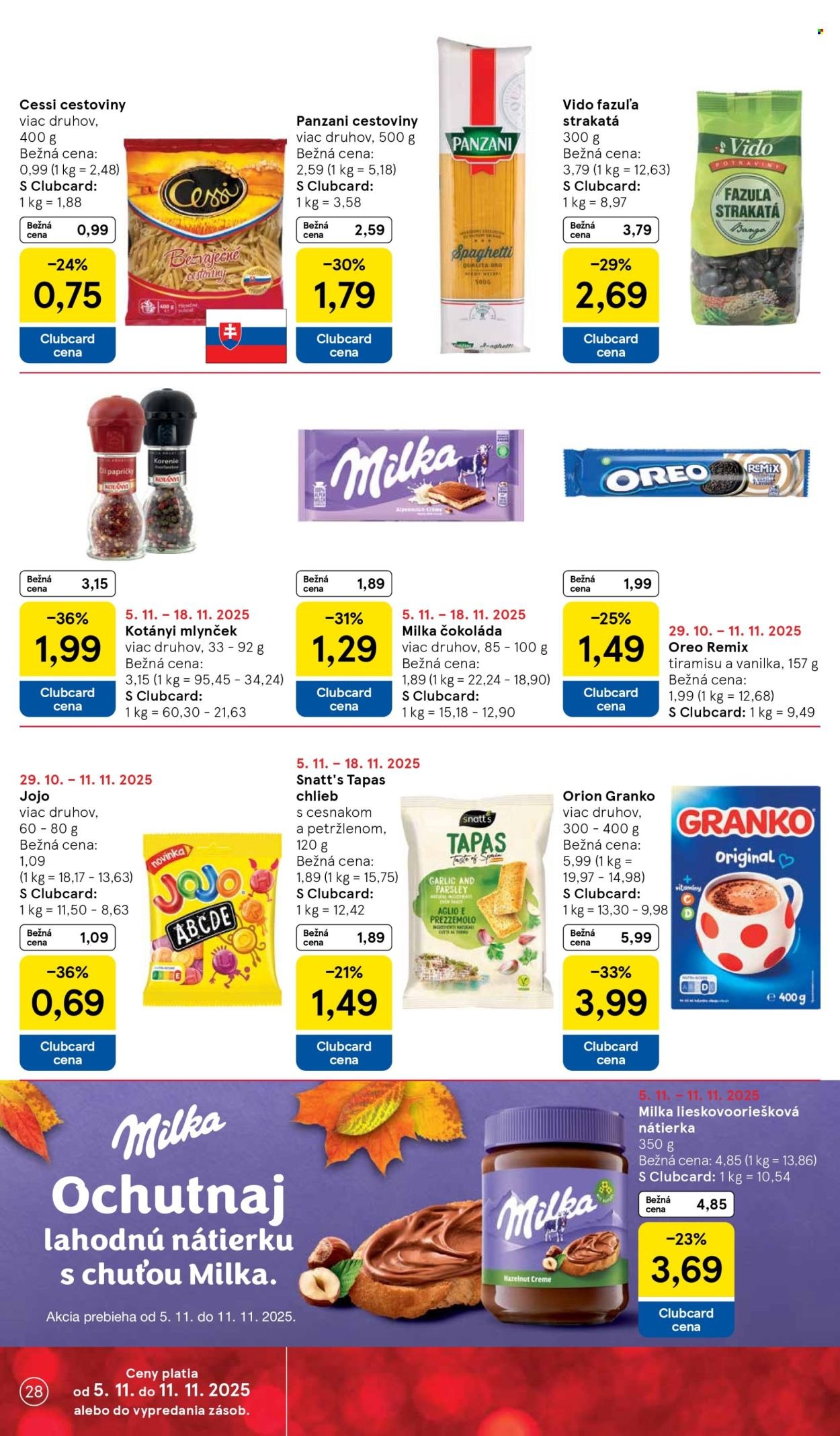 TESCO leták - Od stredy 5.11.2025 (2025-11-05 - 2025-11-11) | 28