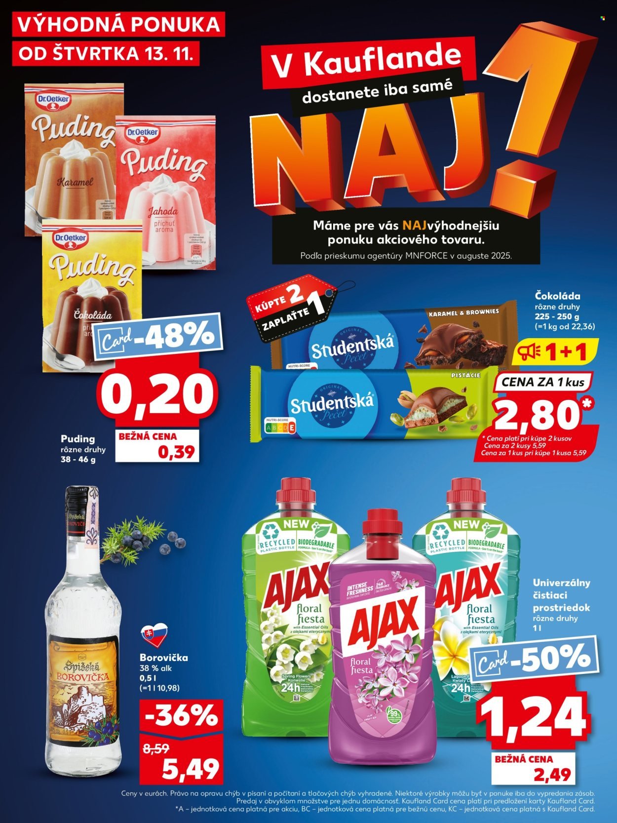 KAUFLAND leták - NAJ! (2025-11-13 - 2025-11-19) | 2