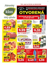 KLAS leták - Od pondelka 22.6.2026
