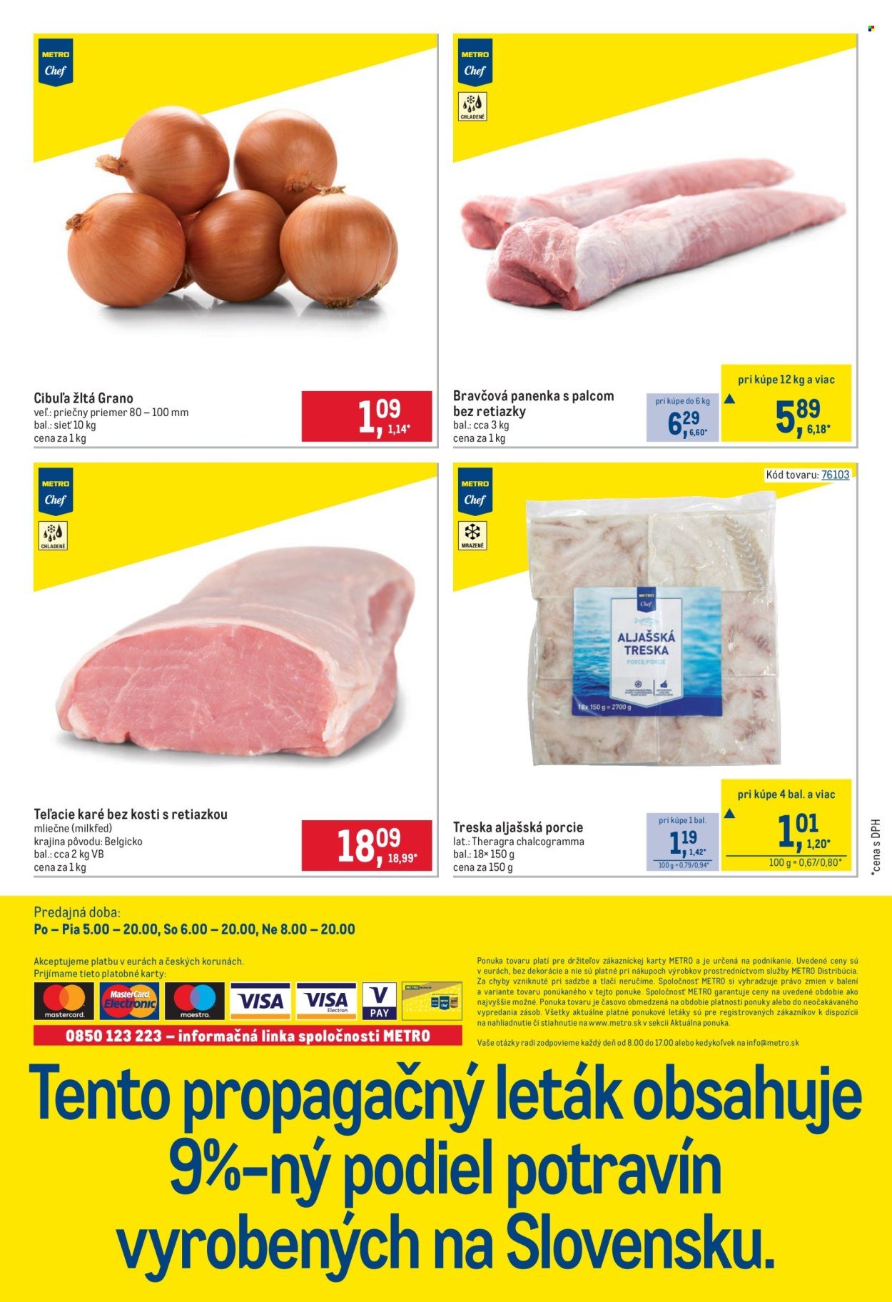 METRO leták - Gastronómia