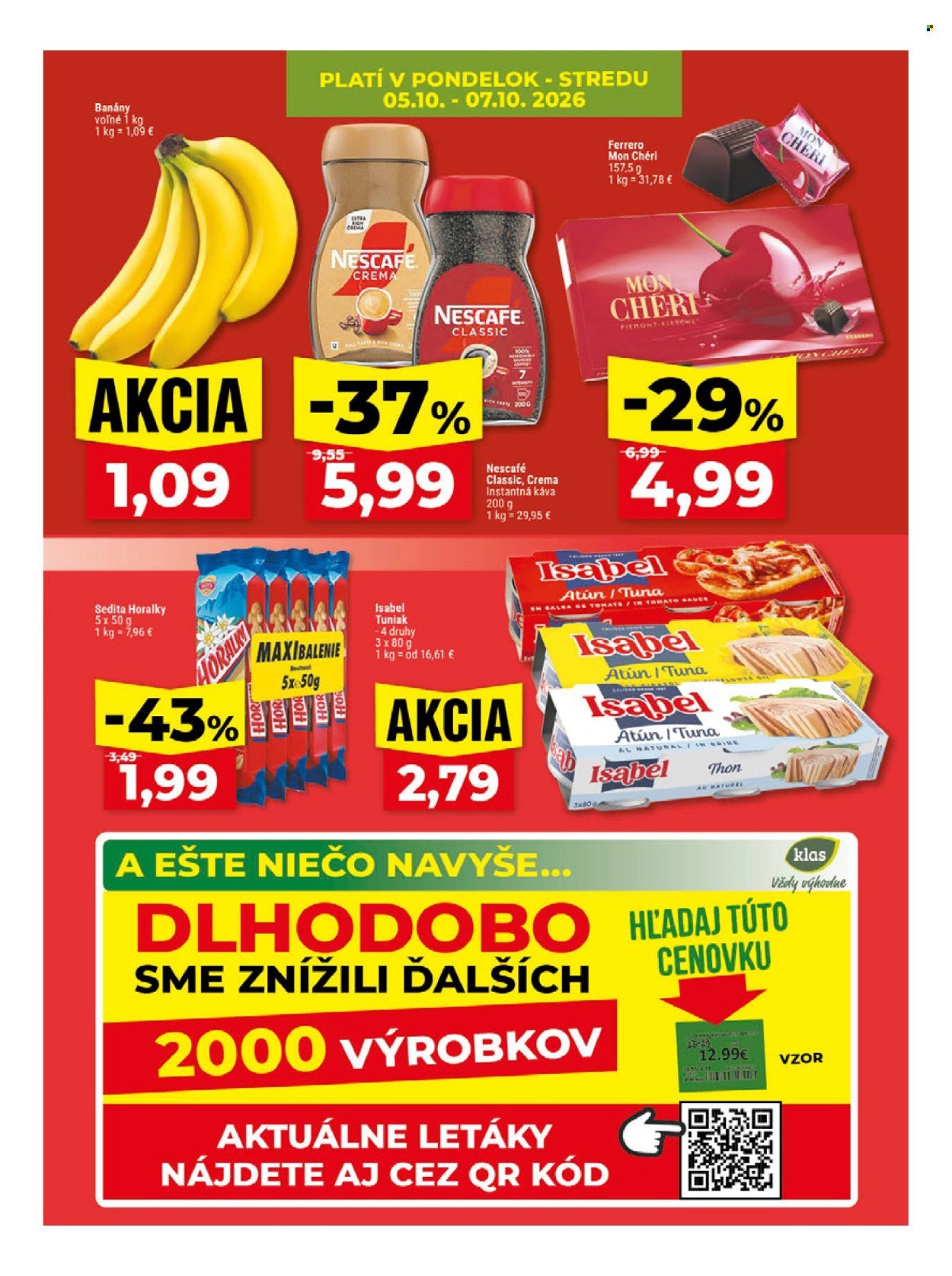 KLAS leták - Od pondelka 5.10.2026
