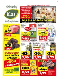KLAS leták - Od pondelka 5.10.2026