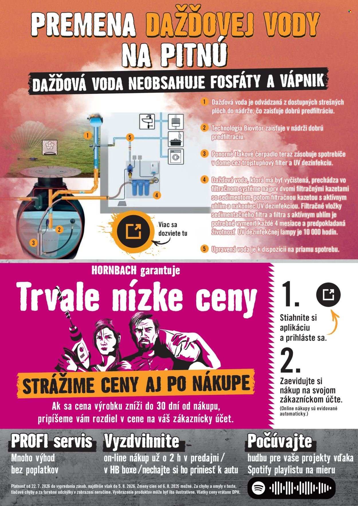 HORNBACH leták - Váš ďalší projekt - Dažďová voda