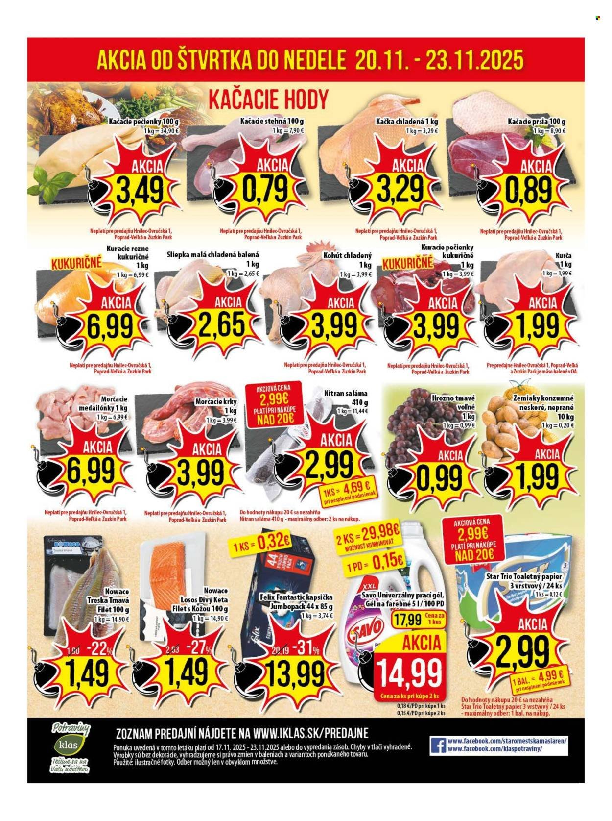 KLAS leták - Od pondelka 17.11.2025 (2025-11-17 - 2025-11-23) | 25