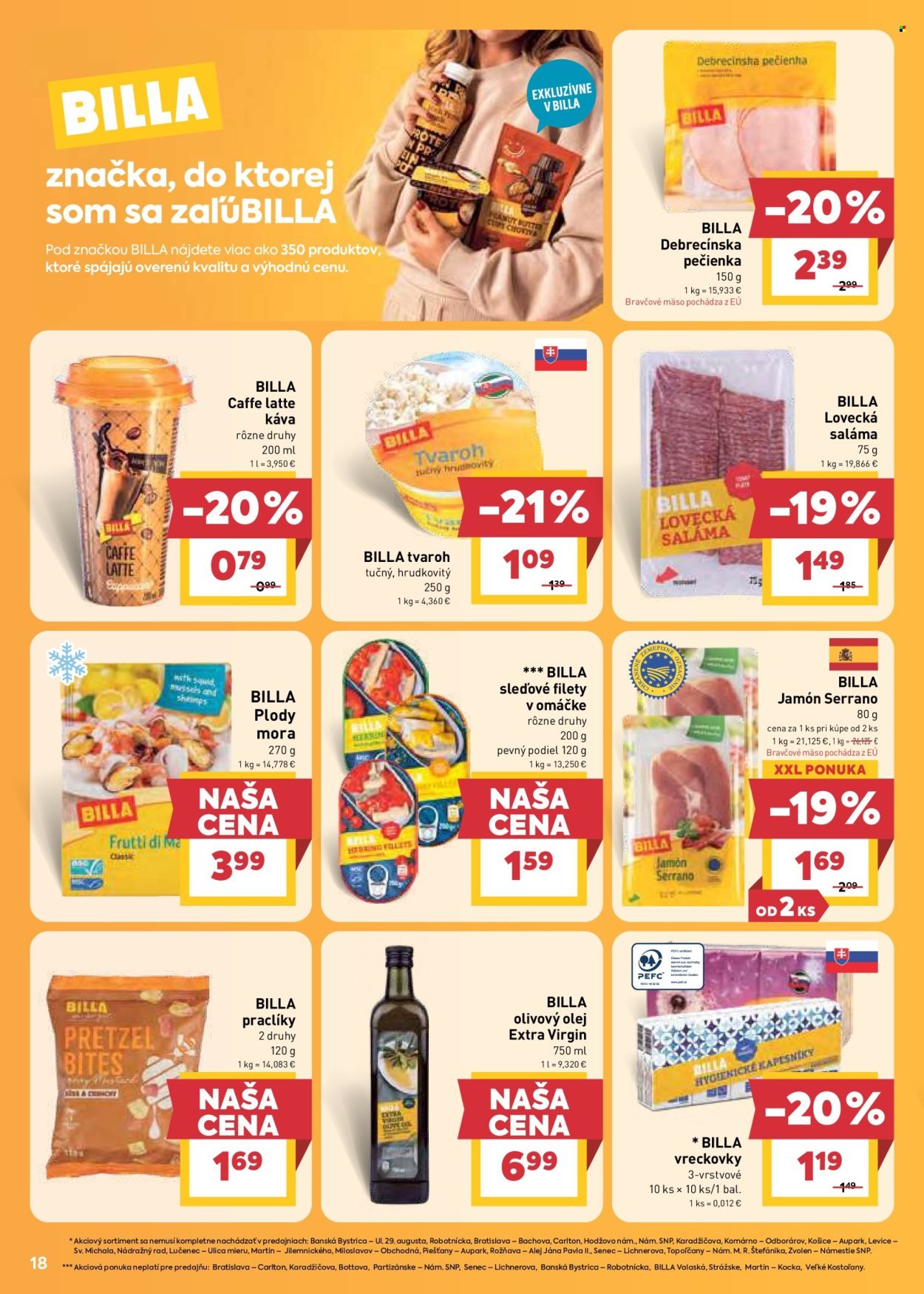 BILLA leták - Od stredy 22.7.2026