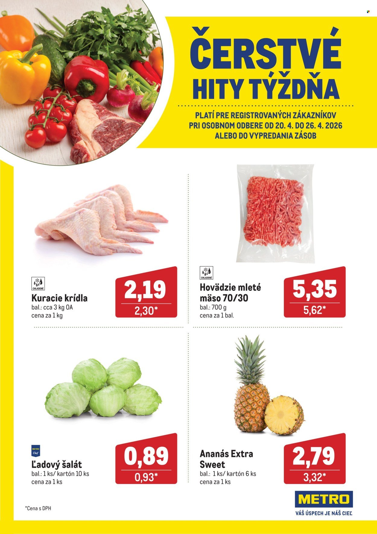 METRO leták - Čerstvé hity týždňa (2026-04-20 - 2026-04-26) | 1