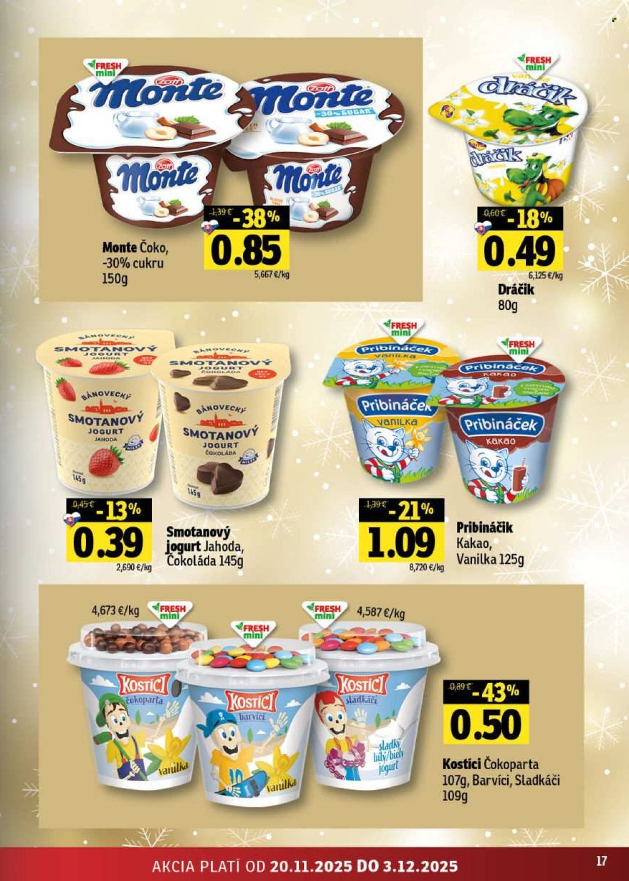 FRESH leták - Stredné a západné Slovensko (2025-11-20 - 2025-12-03) | 17