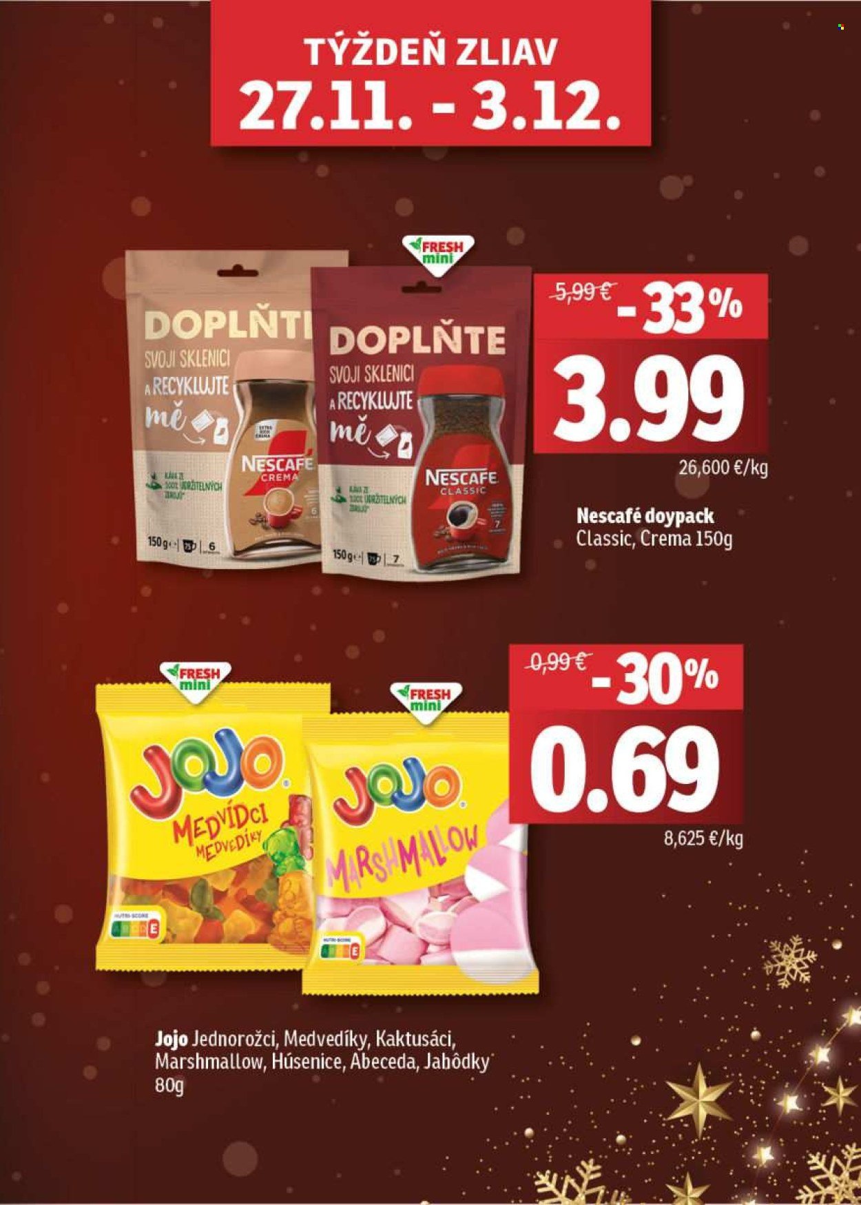 FRESH leták - Stredné a západné Slovensko (2025-11-20 - 2025-12-03) | 3