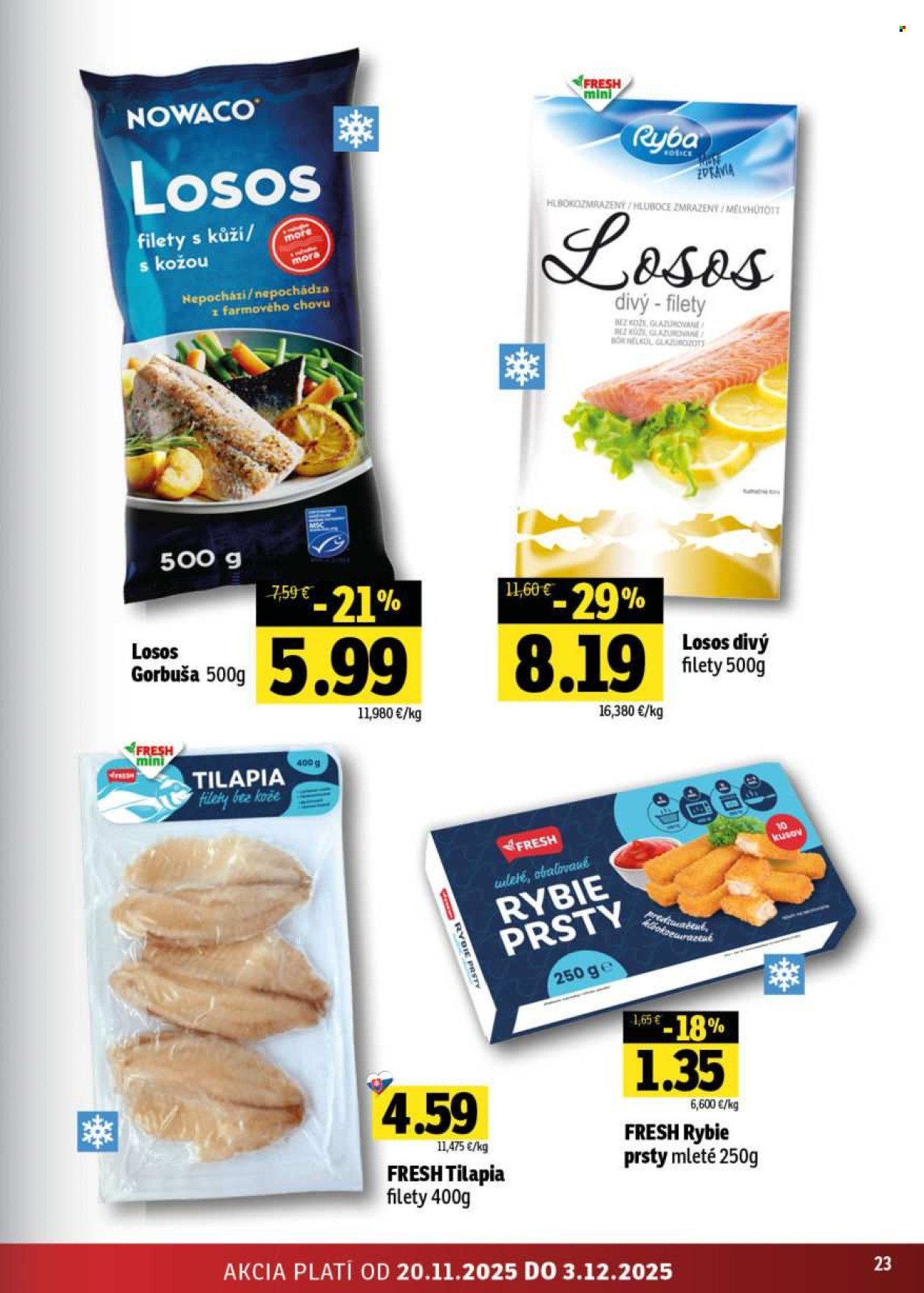 FRESH leták - Stredné a západné Slovensko (2025-11-20 - 2025-12-03) | 23