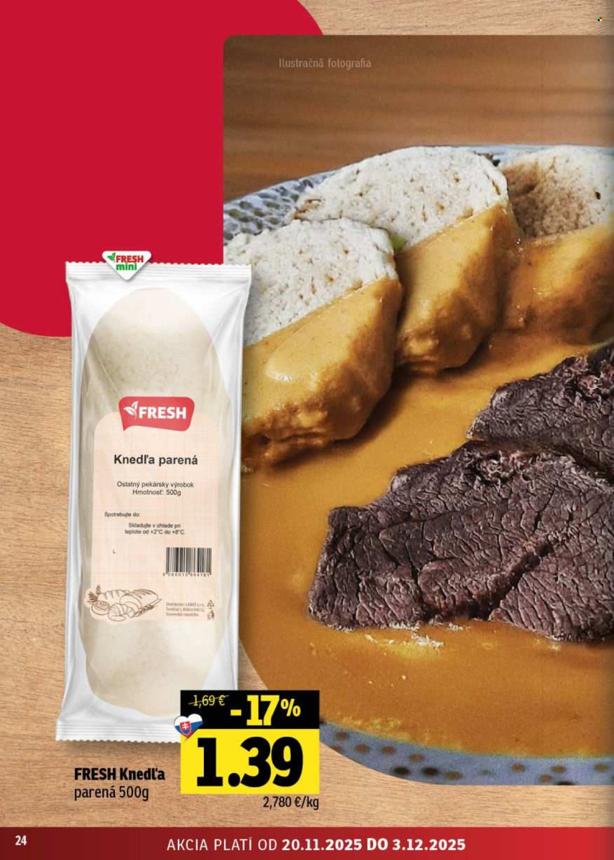 FRESH leták - Stredné a západné Slovensko (2025-11-20 - 2025-12-03) | 24