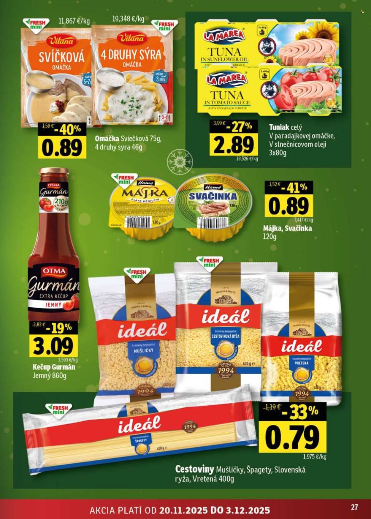 FRESH leták - Stredné a západné Slovensko (2025-11-20 - 2025-12-03) | 27