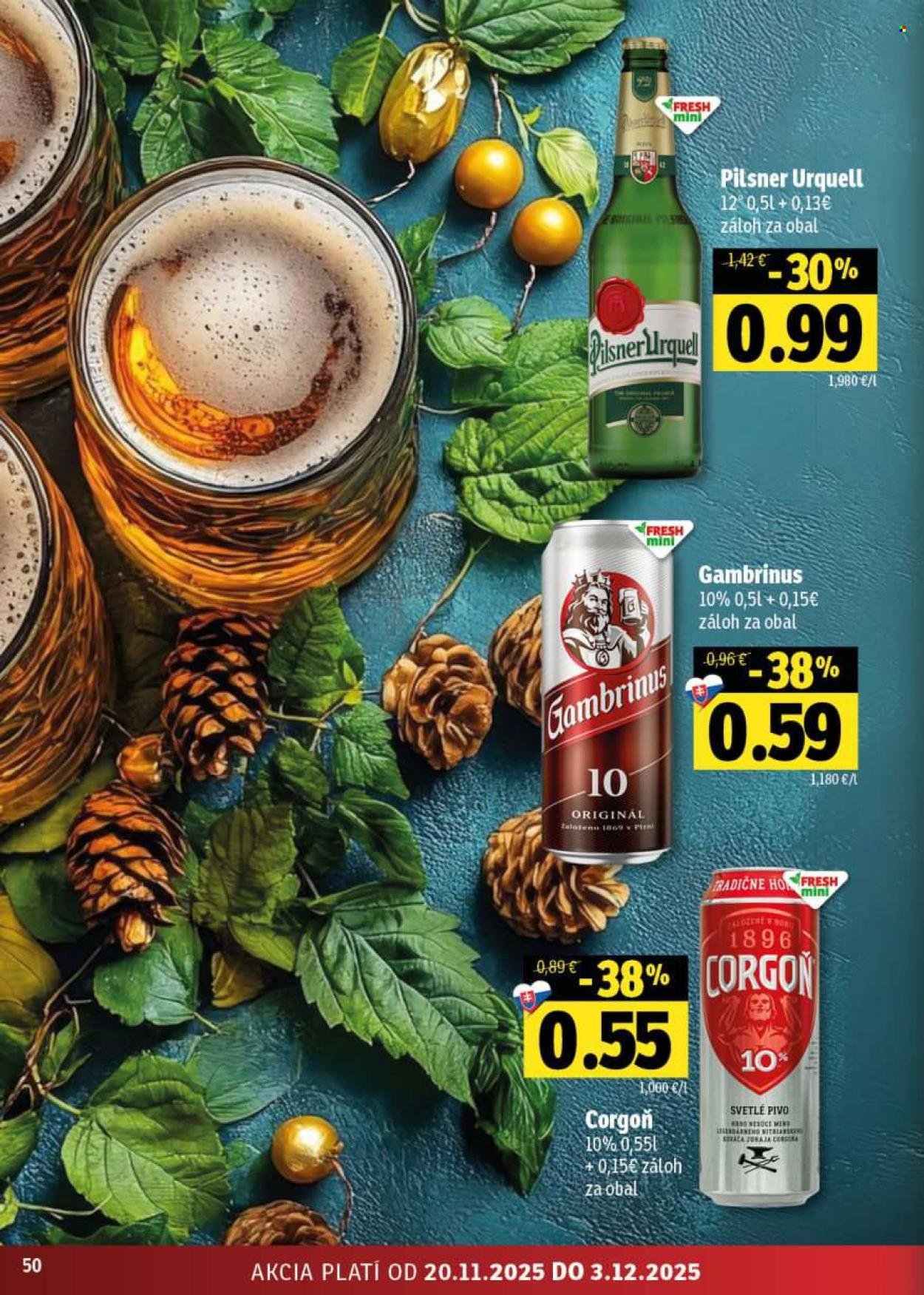 FRESH leták - Stredné a západné Slovensko (2025-11-20 - 2025-12-03) | 50