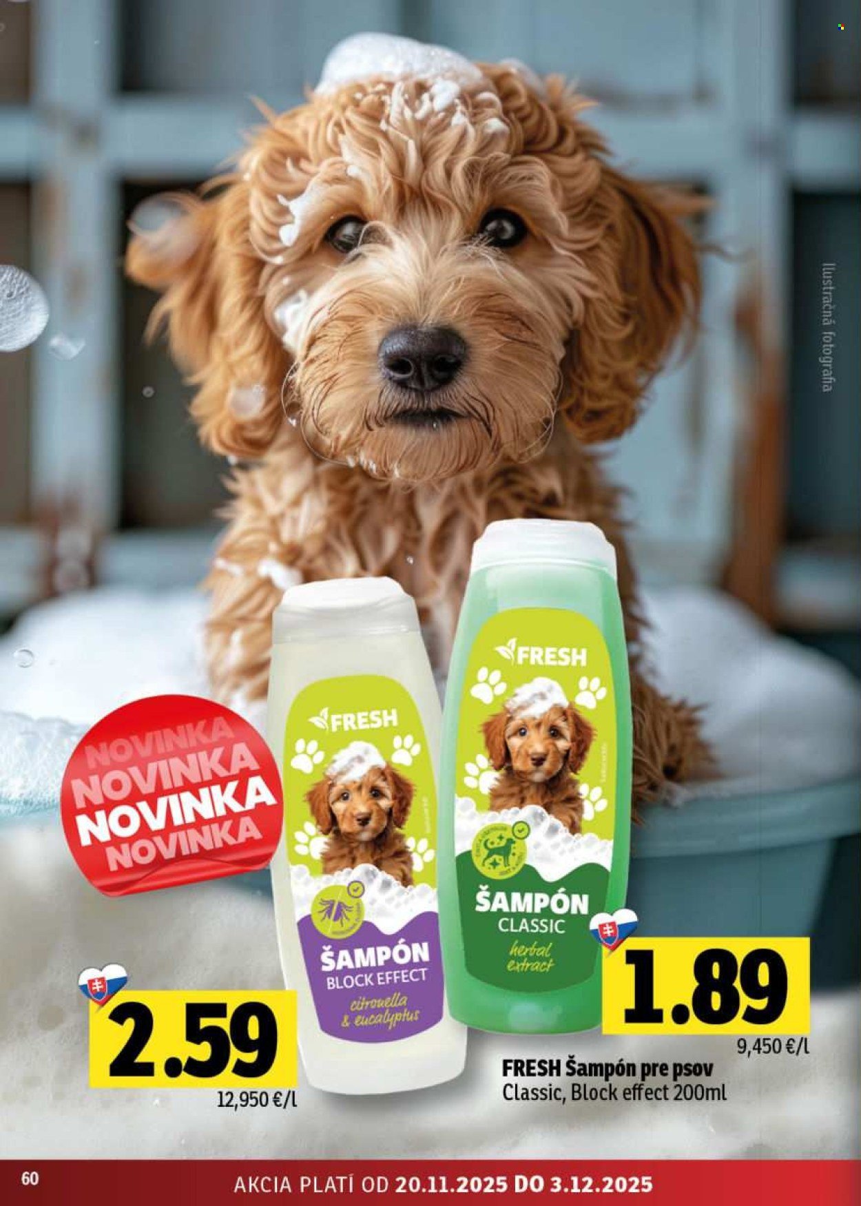 FRESH leták - Stredné a západné Slovensko (2025-11-20 - 2025-12-03) | 60