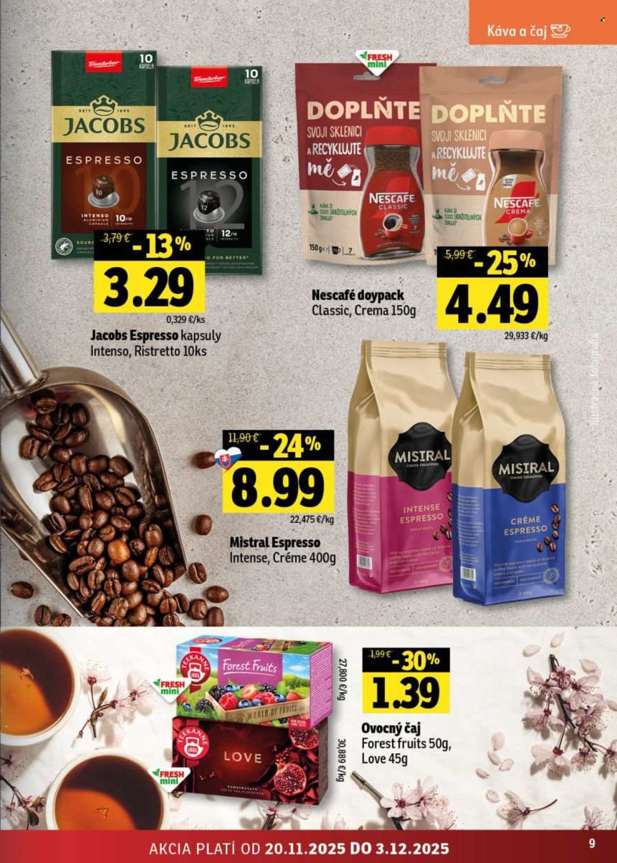 FRESH leták - Stredné a západné Slovensko (2025-11-20 - 2025-12-03) | 9