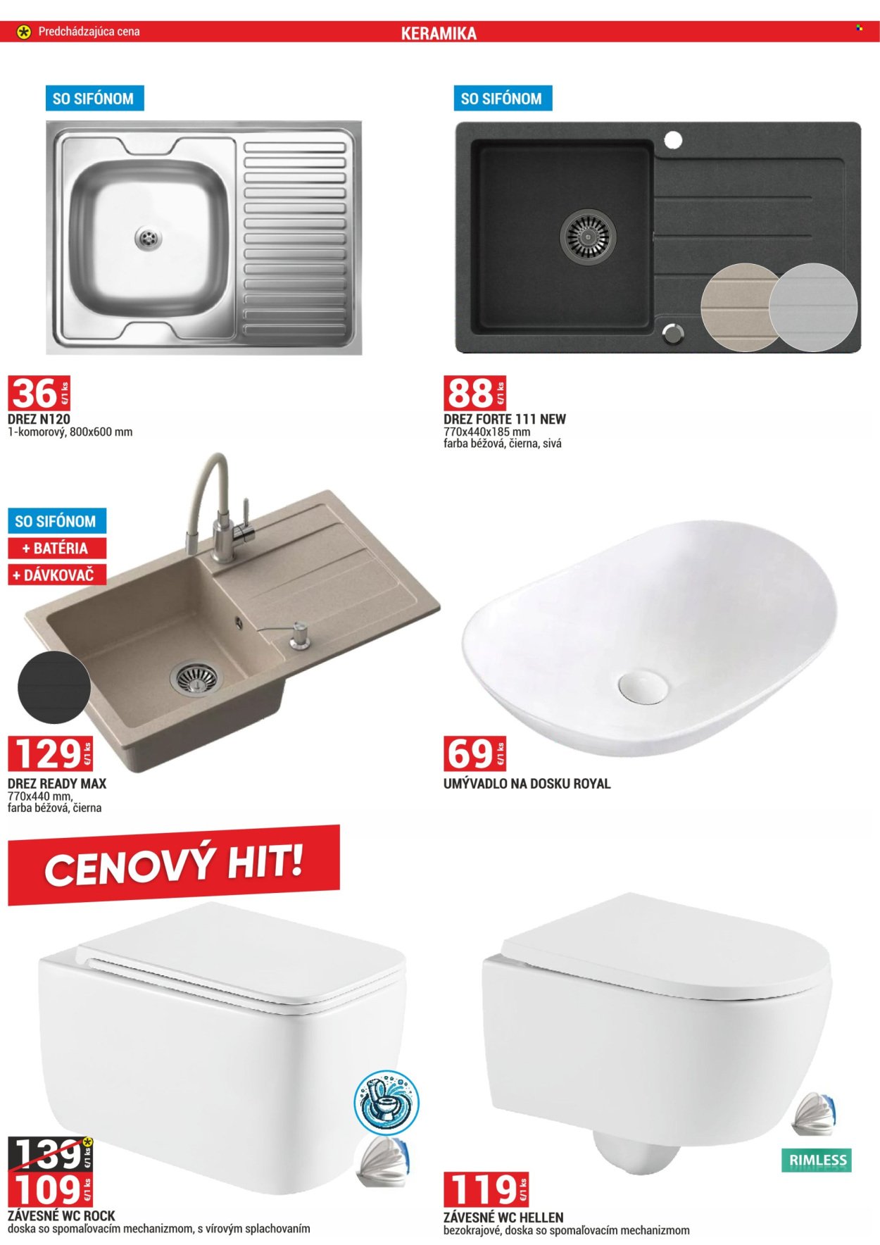 MERKURY MARKET leták - CENOVÝ HIT! (2026-04-01 - 2026-04-30) | 3