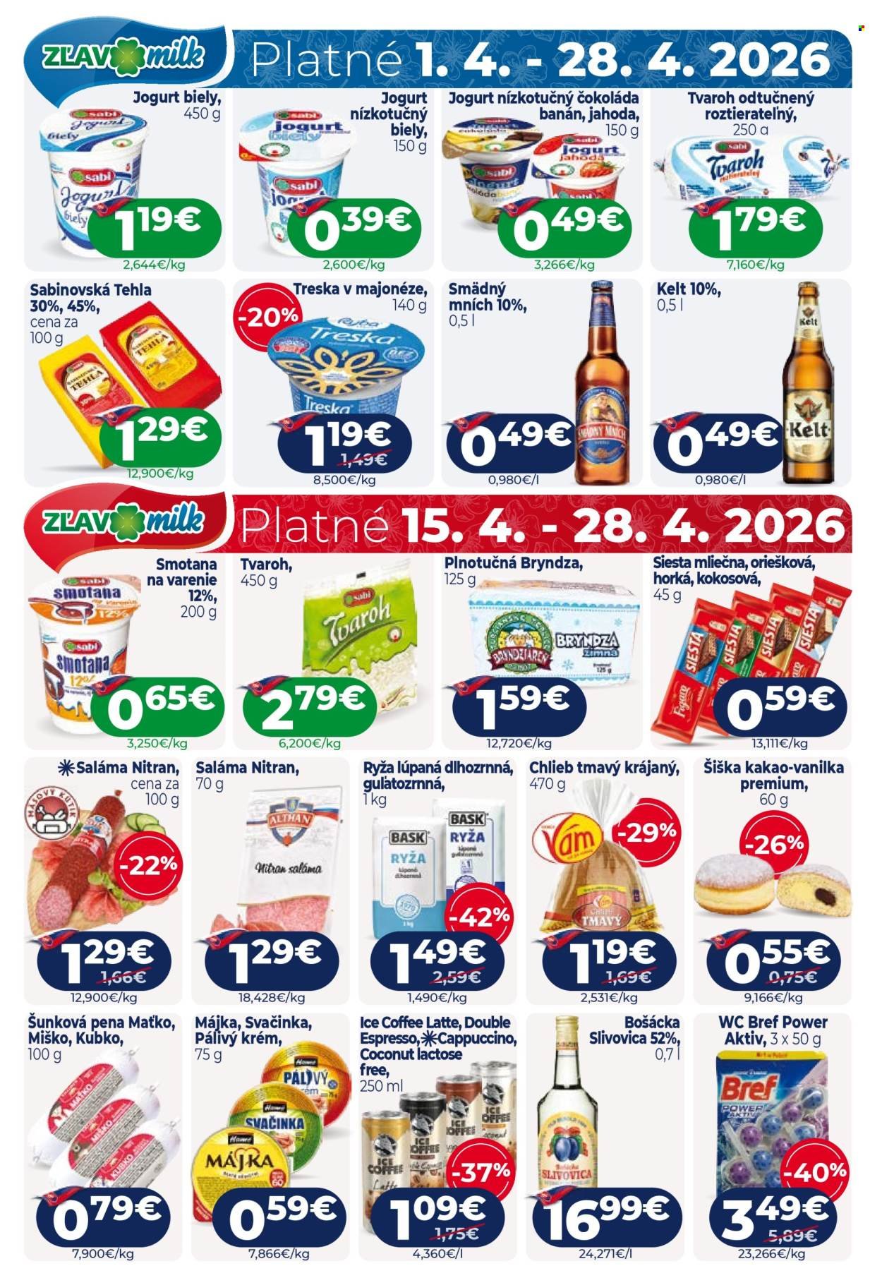 MILK AGRO leták - Od stredy 15.4.2026 (2026-04-15 - 2026-04-28) | 16