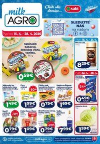MILK AGRO leták - Od stredy 15.4.2026 (2026-04-15 - 2026-04-28)