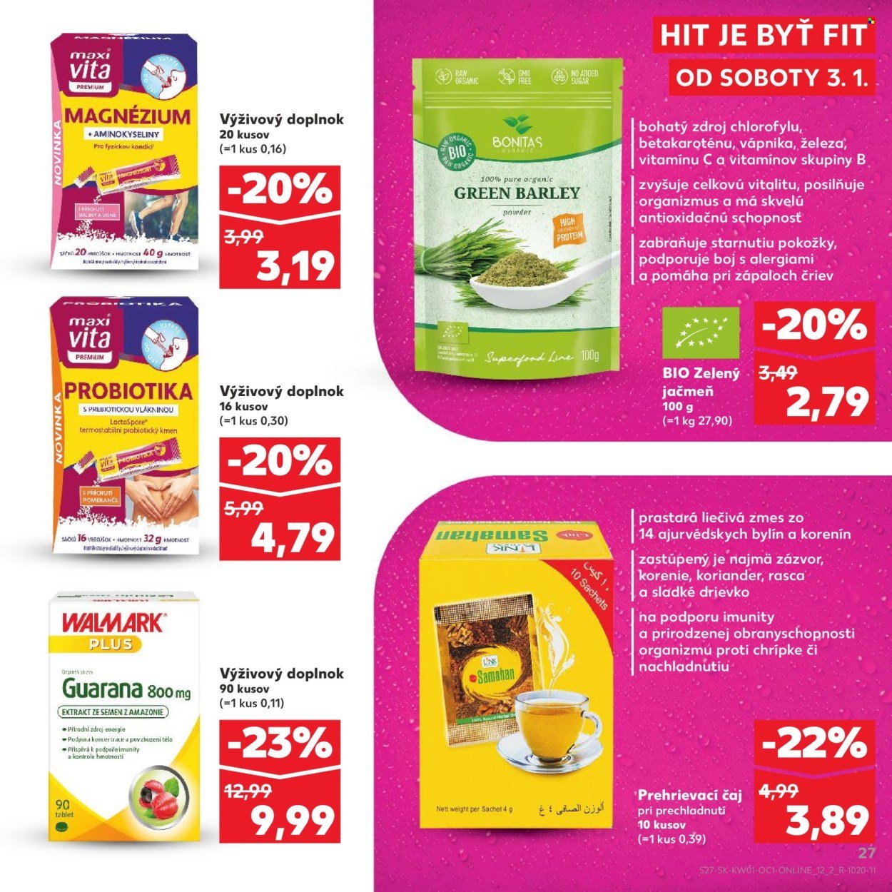 KAUFLAND leták - NOVOROČNÝ HIT JE BYŤ (2026-01-03 - 2026-01-31) | 27