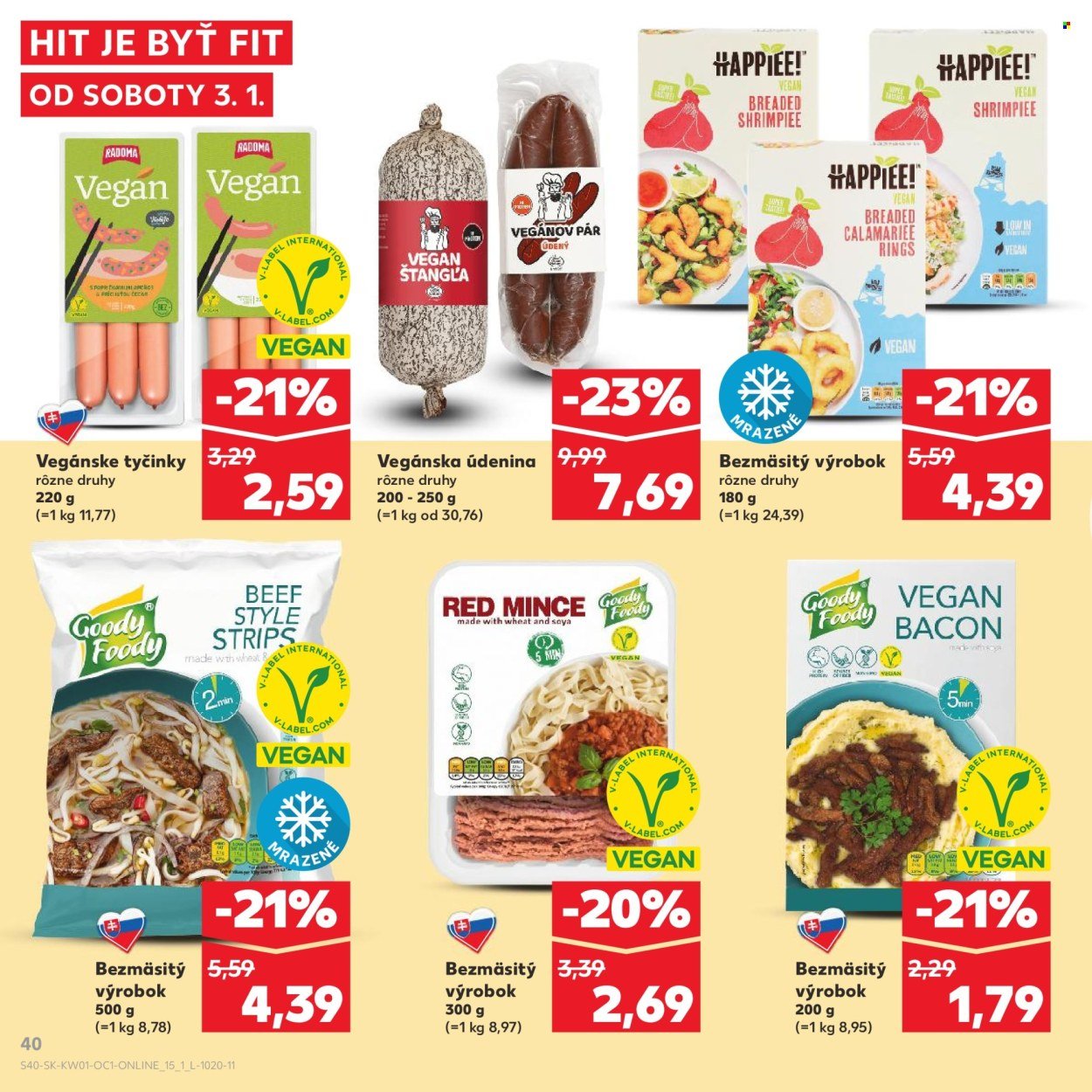 KAUFLAND leták - NOVOROČNÝ HIT JE BYŤ (2026-01-03 - 2026-01-31) | 40