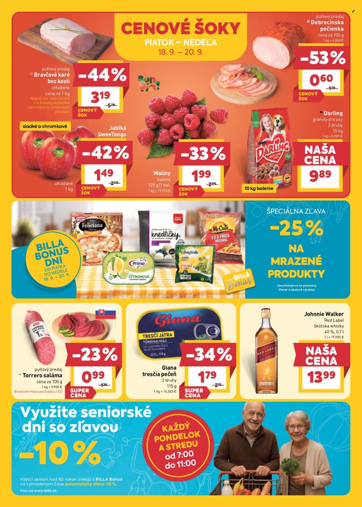 BILLA leták - Od stredy 16.9.2026