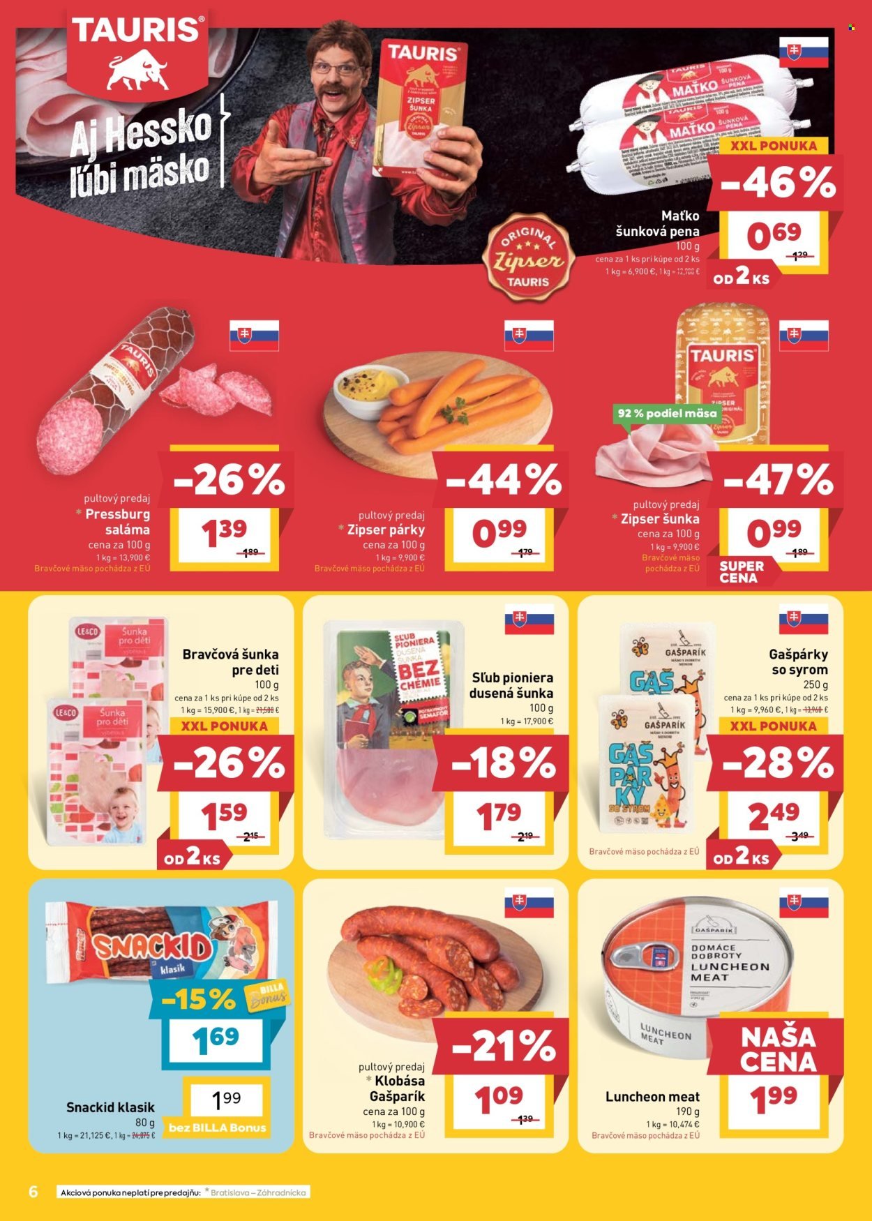 BILLA leták - Od stredy 16.9.2026
