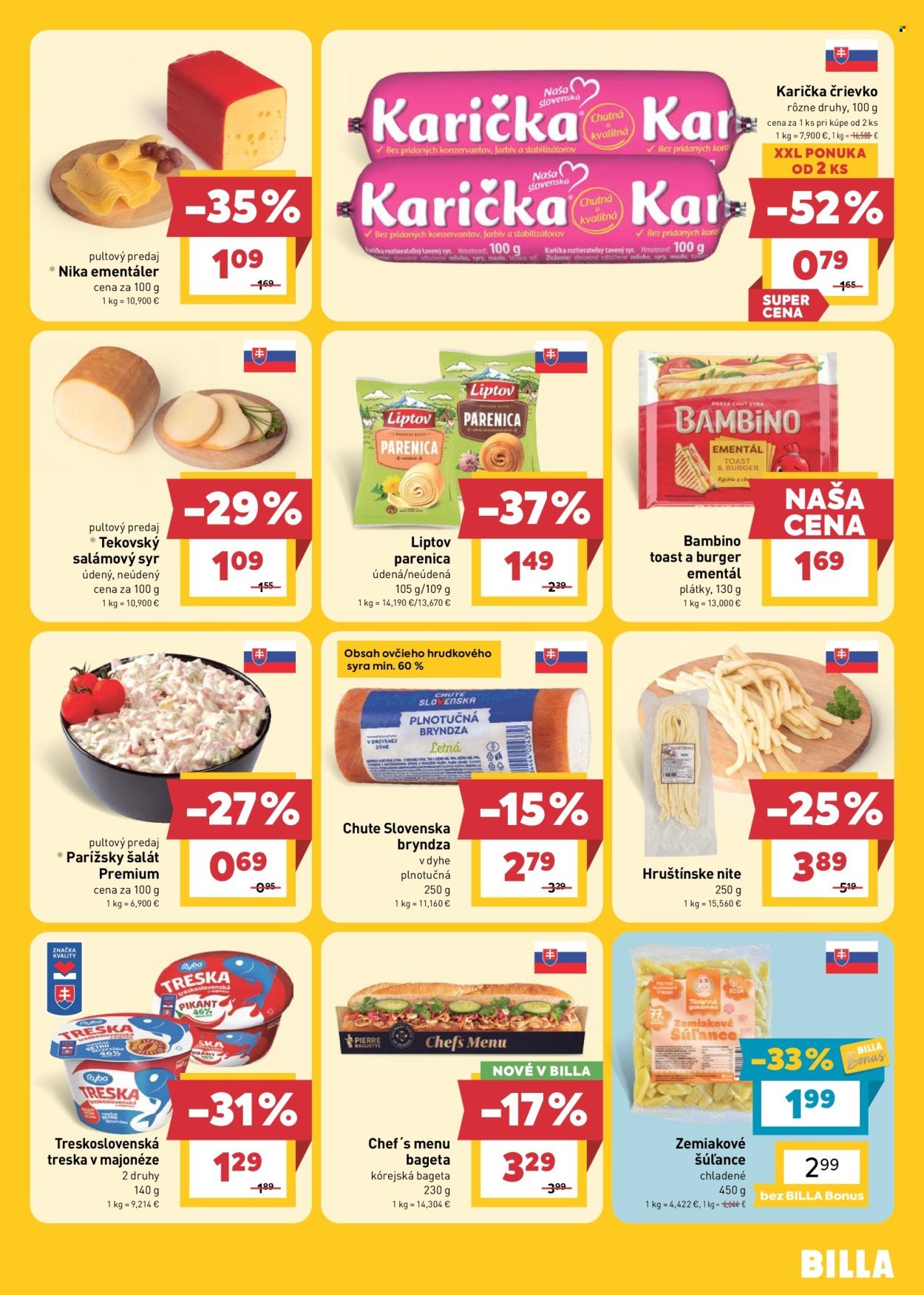 BILLA leták - Od stredy 16.9.2026
