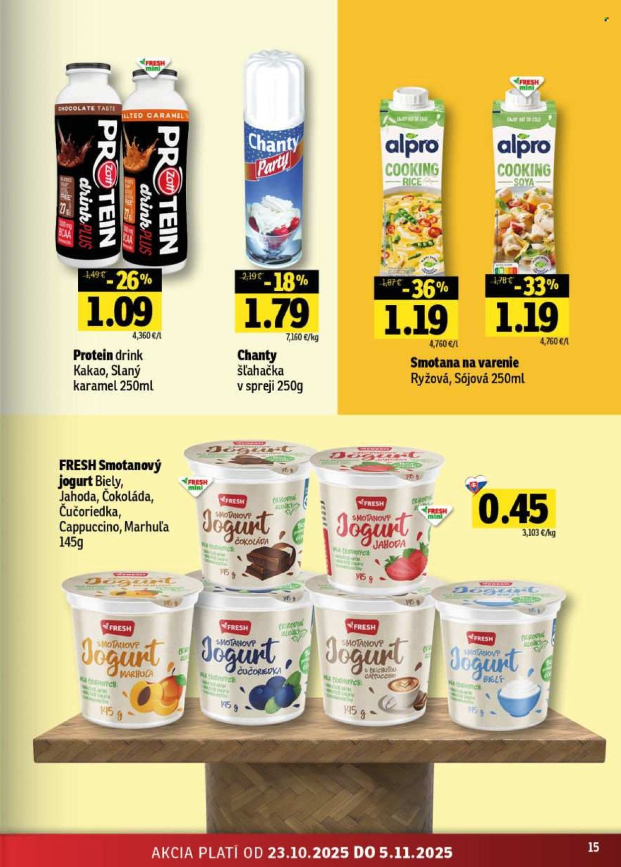 FRESH leták - Stredné a západné Slovensko (2025-10-23 - 2025-11-05) | 15