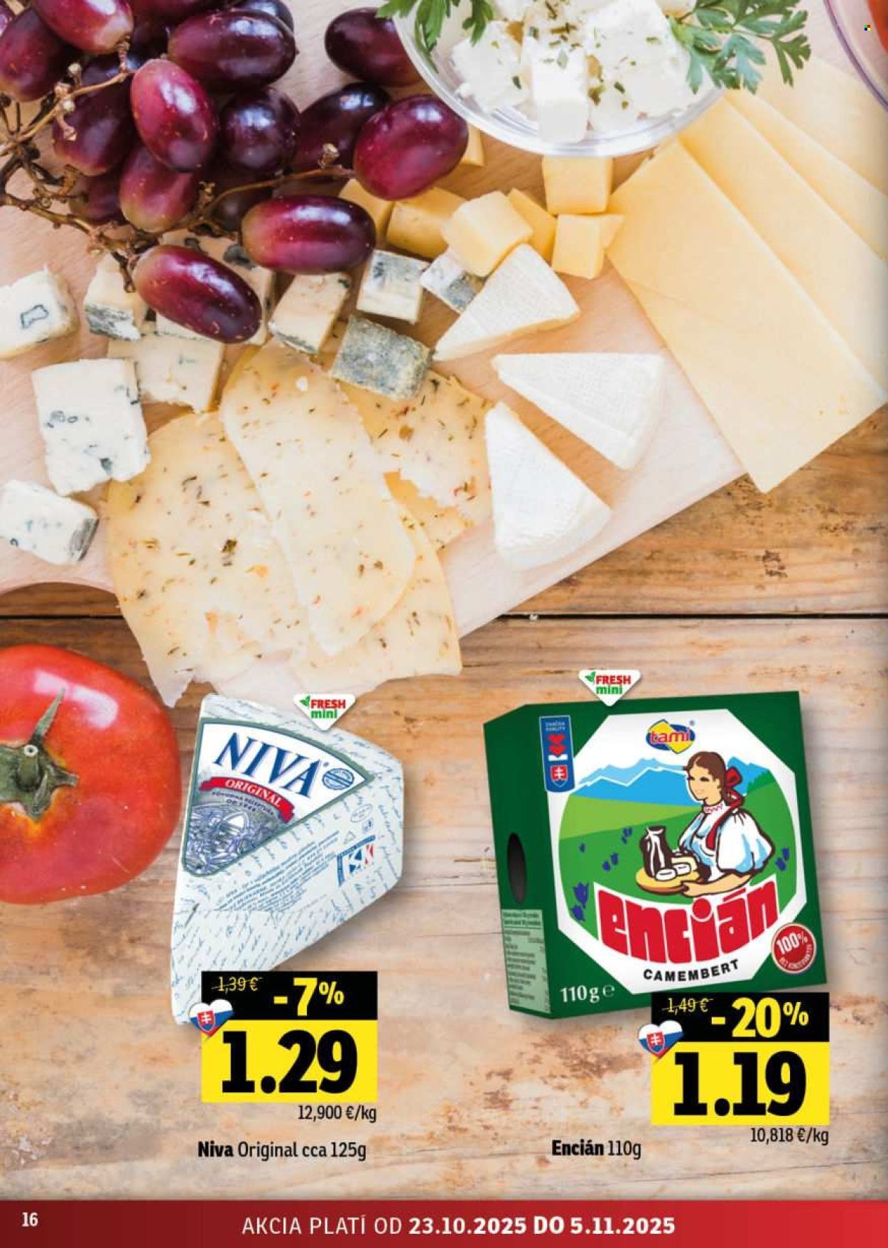 FRESH leták - Stredné a západné Slovensko (2025-10-23 - 2025-11-05) | 16