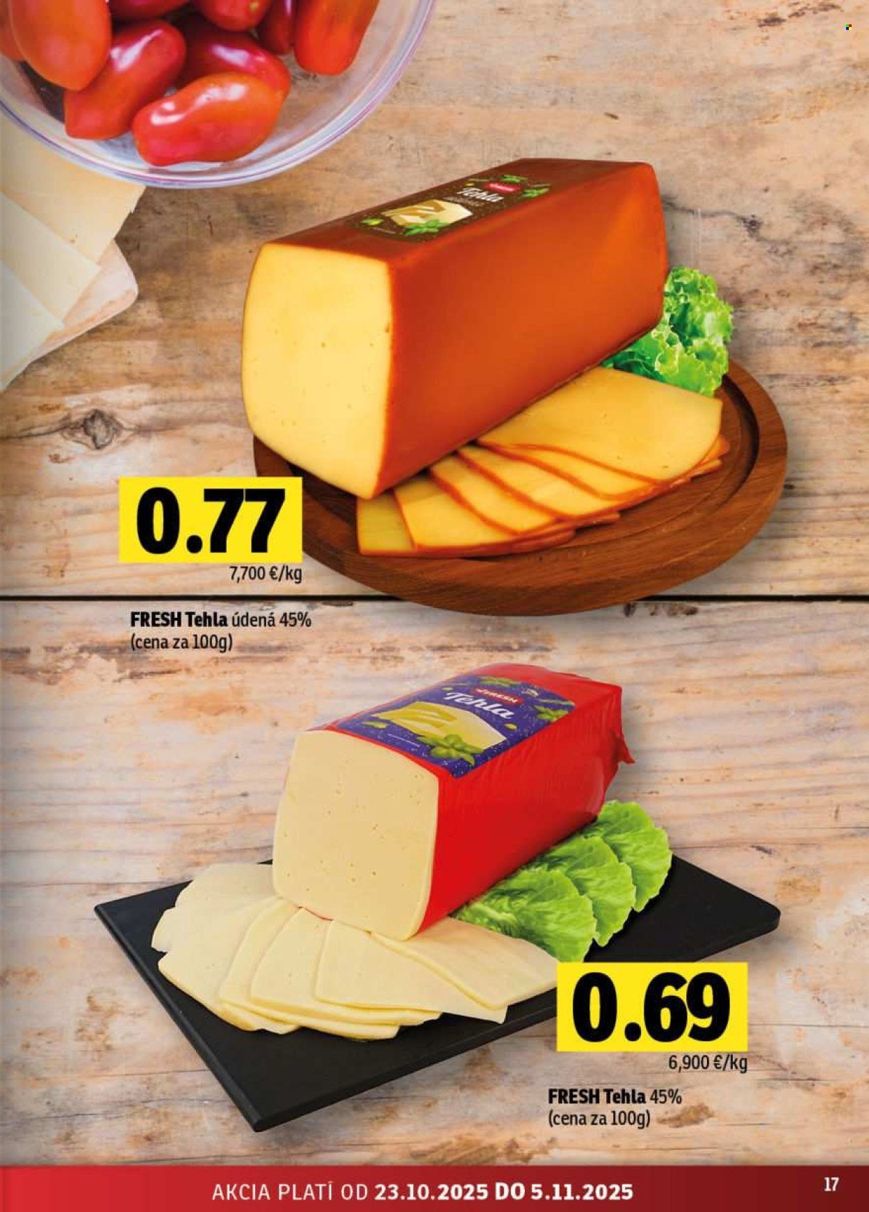 FRESH leták - Stredné a západné Slovensko (2025-10-23 - 2025-11-05) | 17