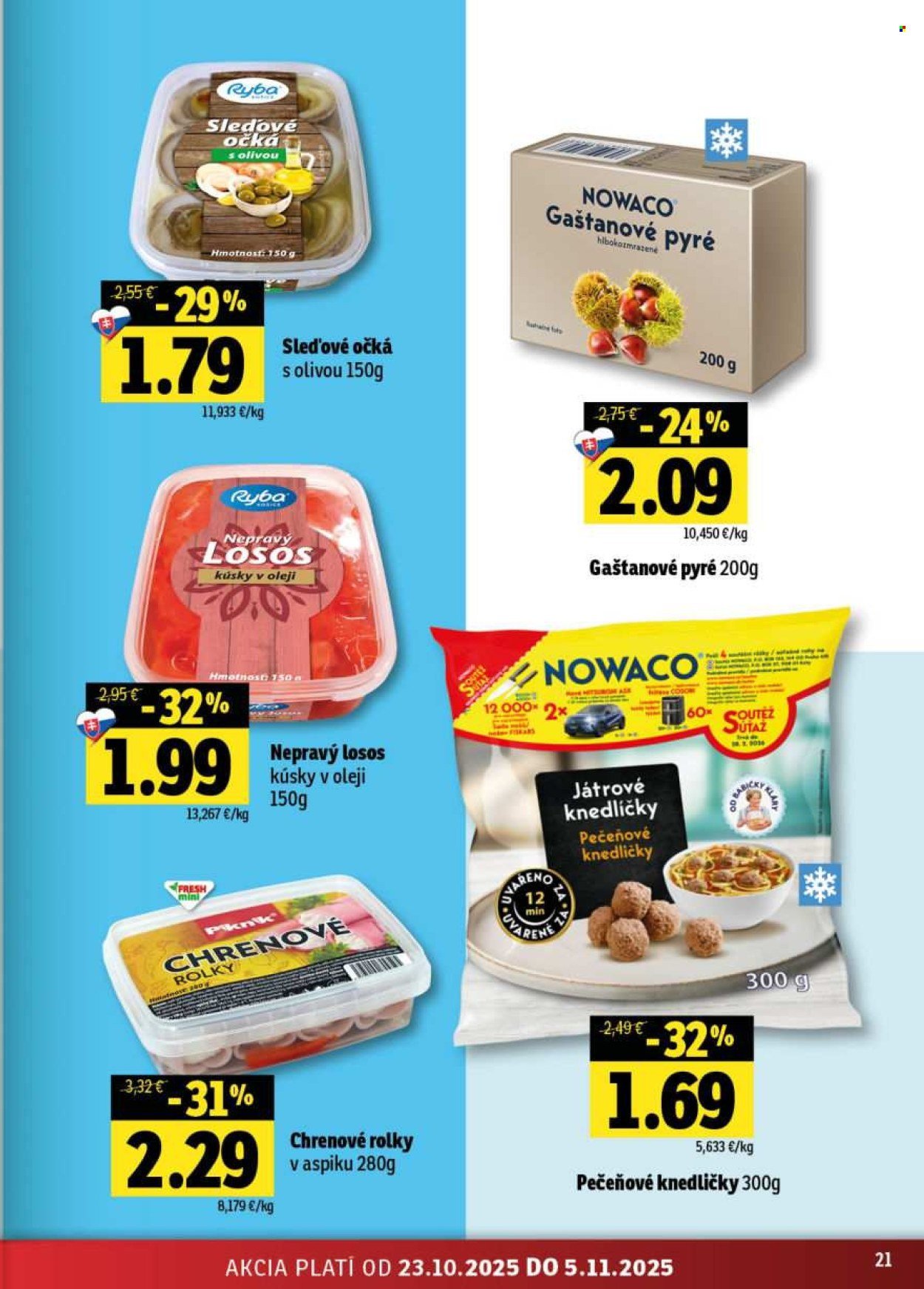 FRESH leták - Stredné a západné Slovensko (2025-10-23 - 2025-11-05) | 21