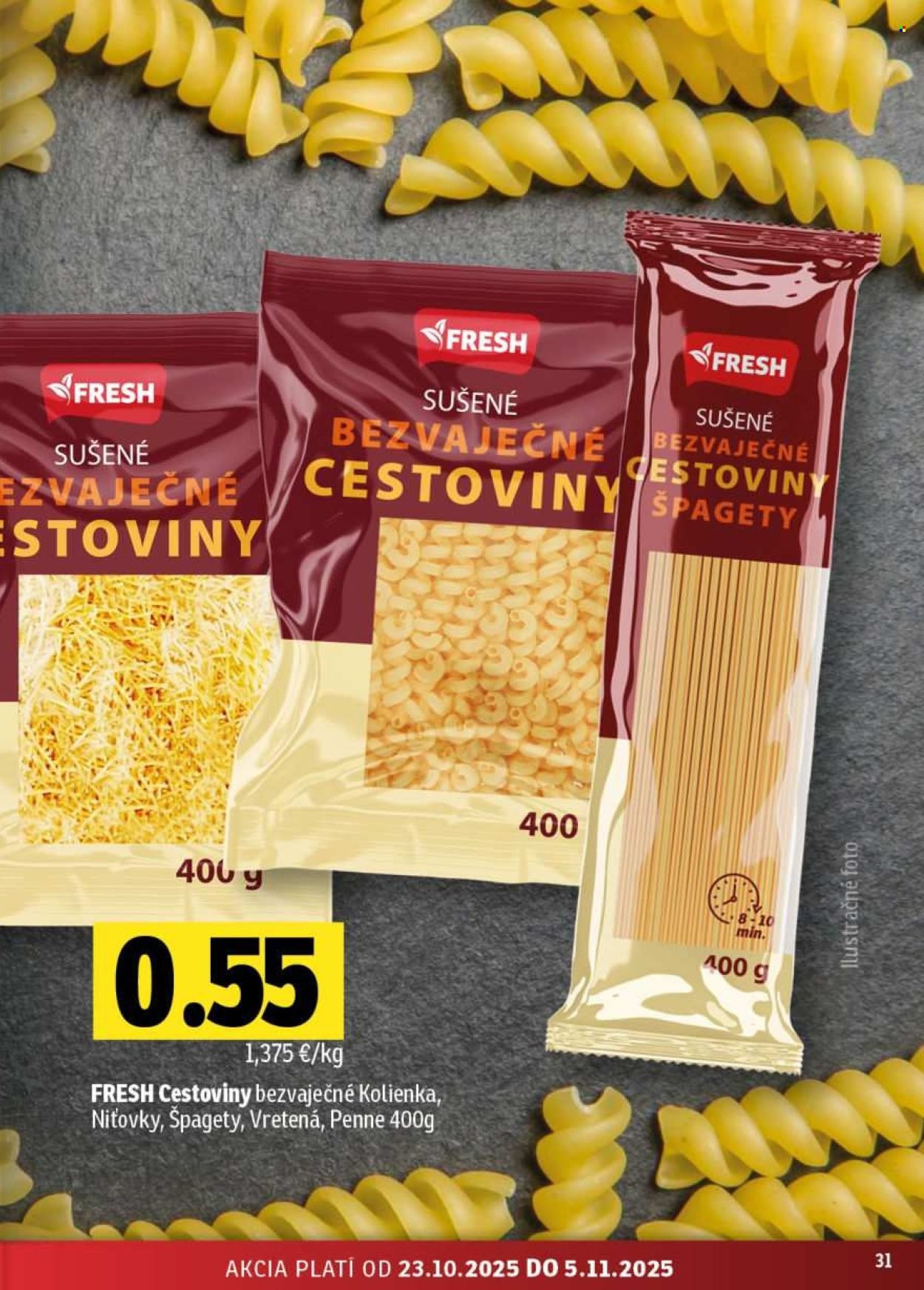 FRESH leták - Stredné a západné Slovensko (2025-10-23 - 2025-11-05) | 31