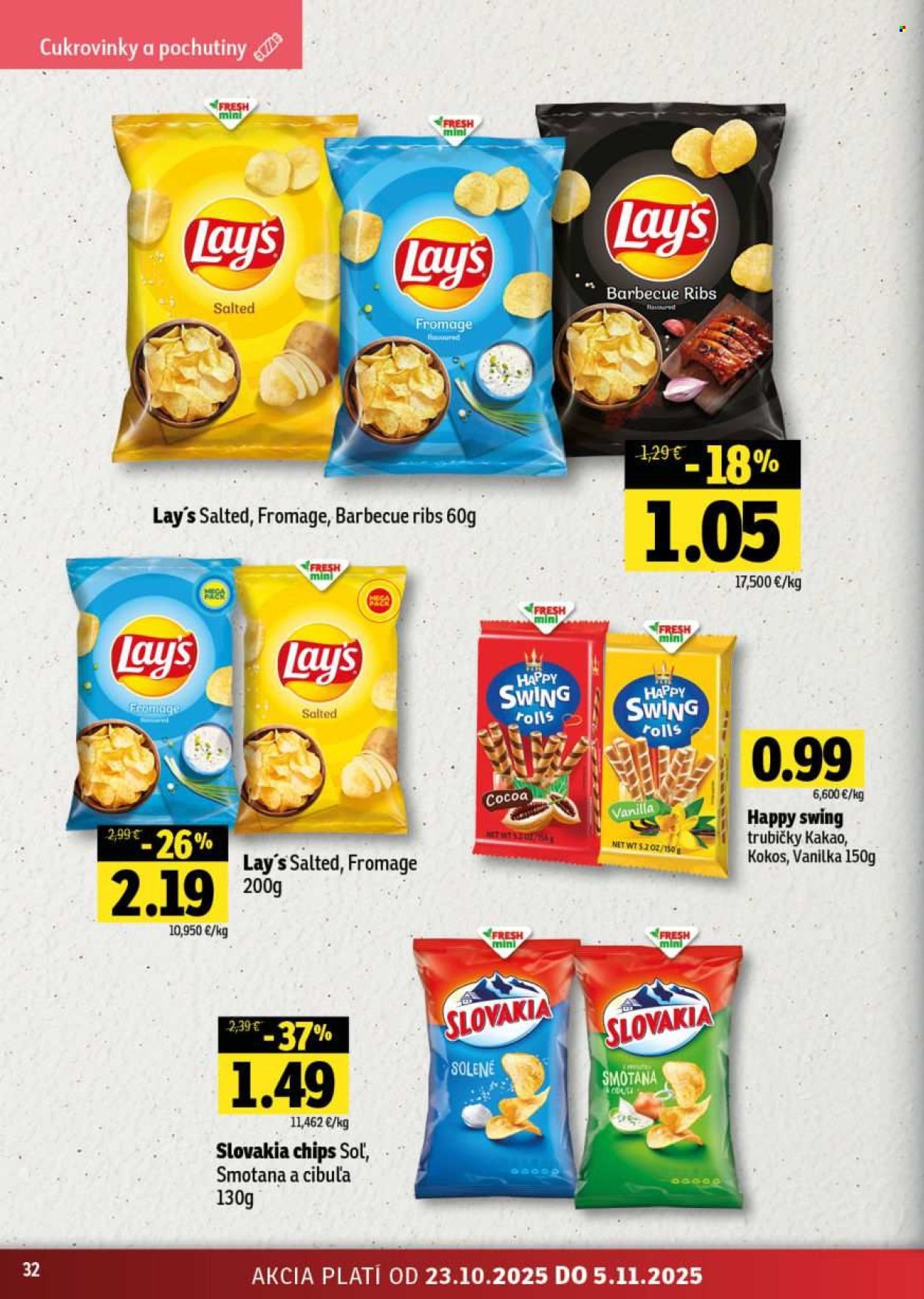 FRESH leták - Stredné a západné Slovensko (2025-10-23 - 2025-11-05) | 32