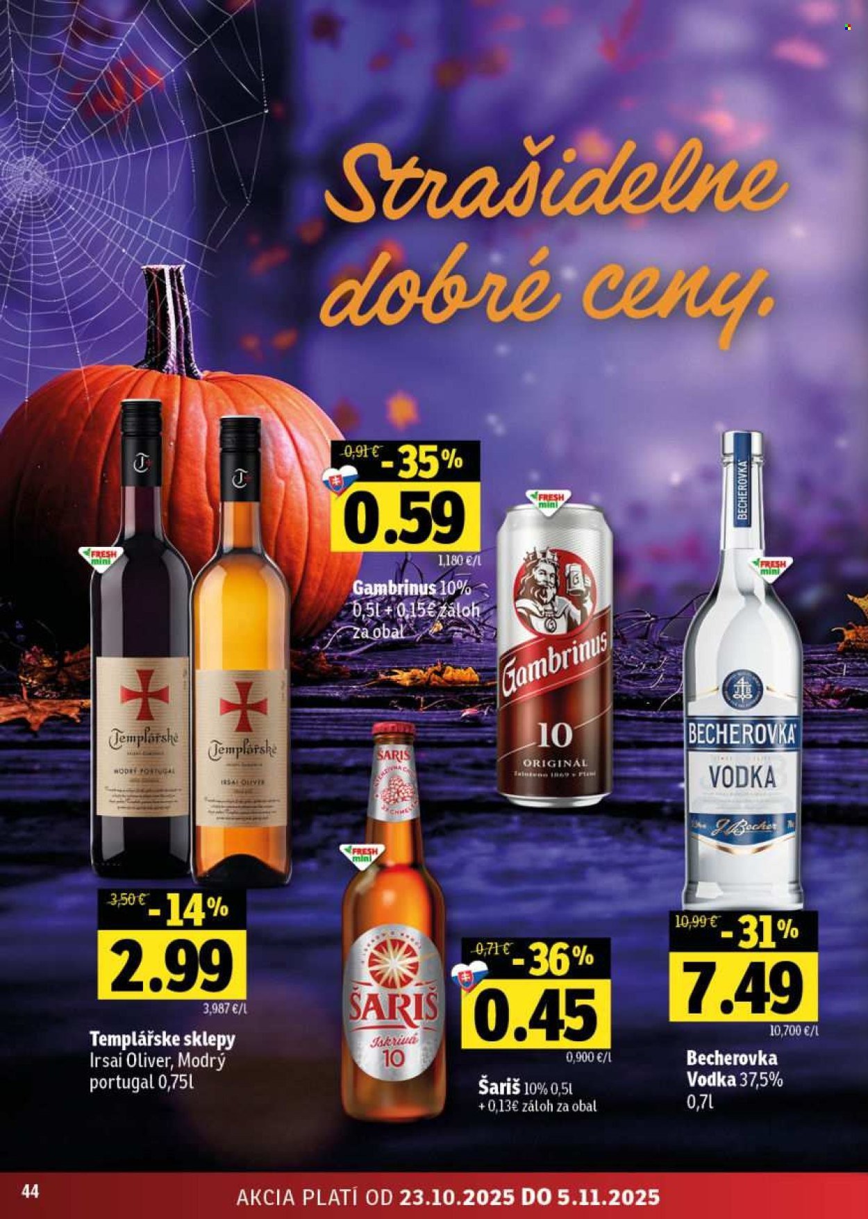 FRESH leták - Stredné a západné Slovensko (2025-10-23 - 2025-11-05) | 44