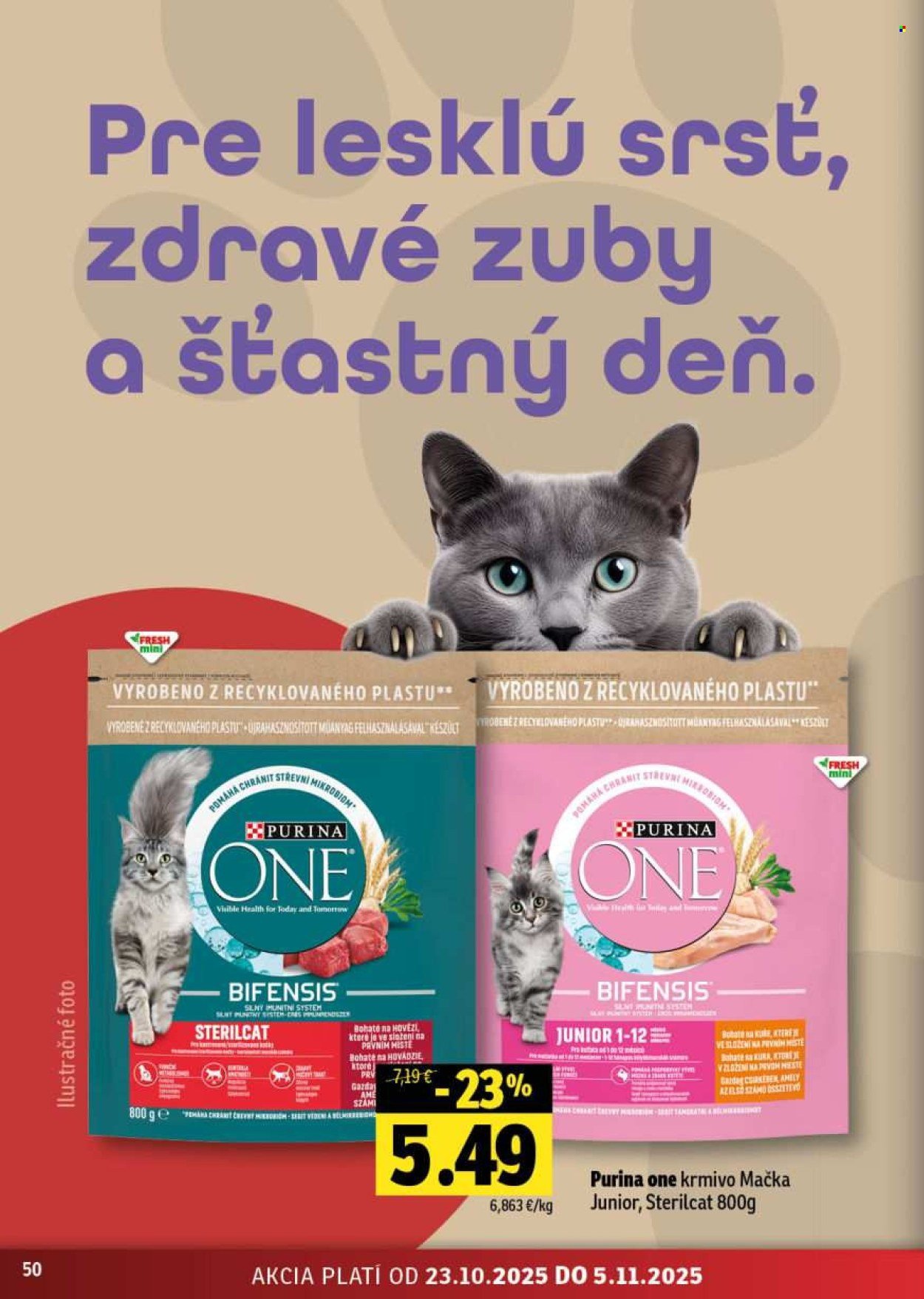 FRESH leták - Stredné a západné Slovensko (2025-10-23 - 2025-11-05) | 50