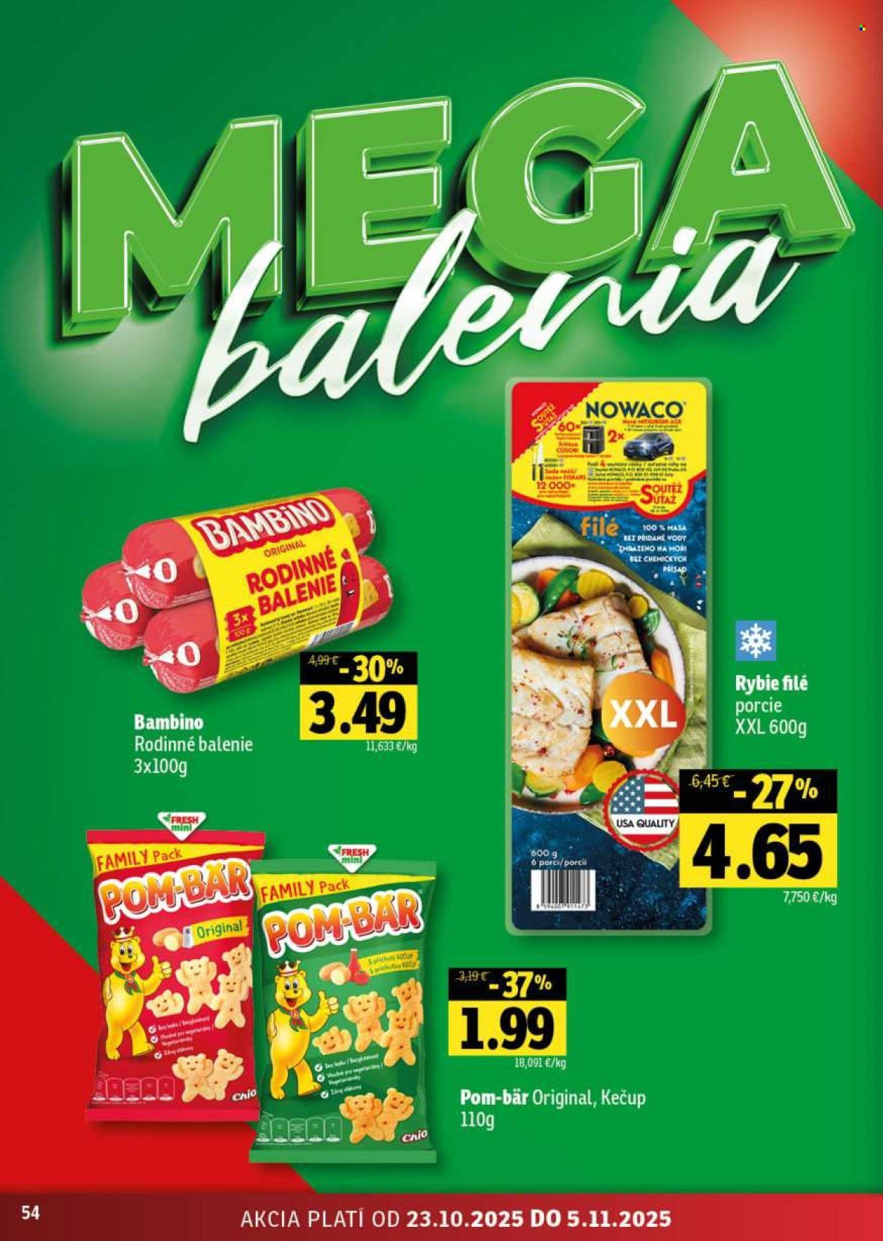 FRESH leták - Stredné a západné Slovensko (2025-10-23 - 2025-11-05) | 54