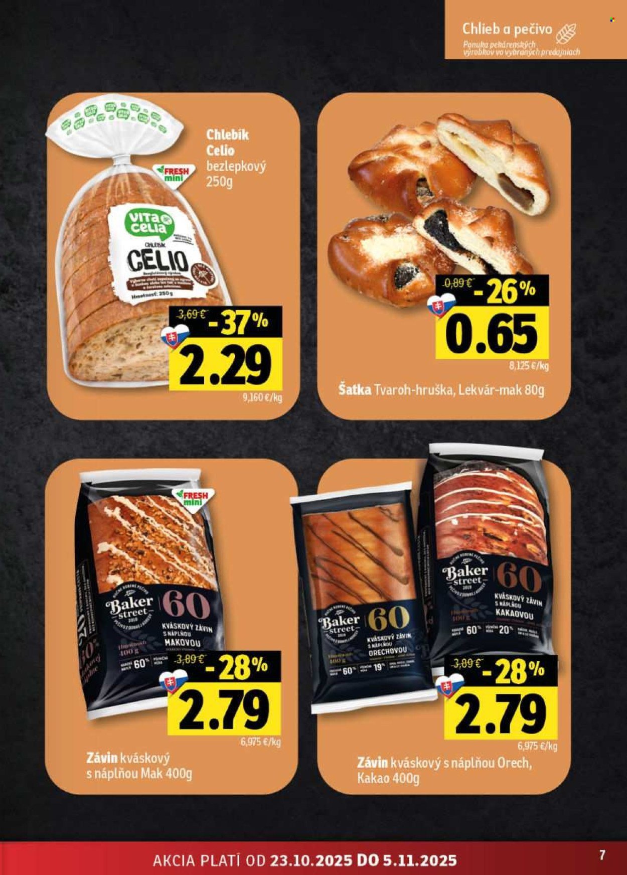 FRESH leták - Stredné a západné Slovensko (2025-10-23 - 2025-11-05) | 7