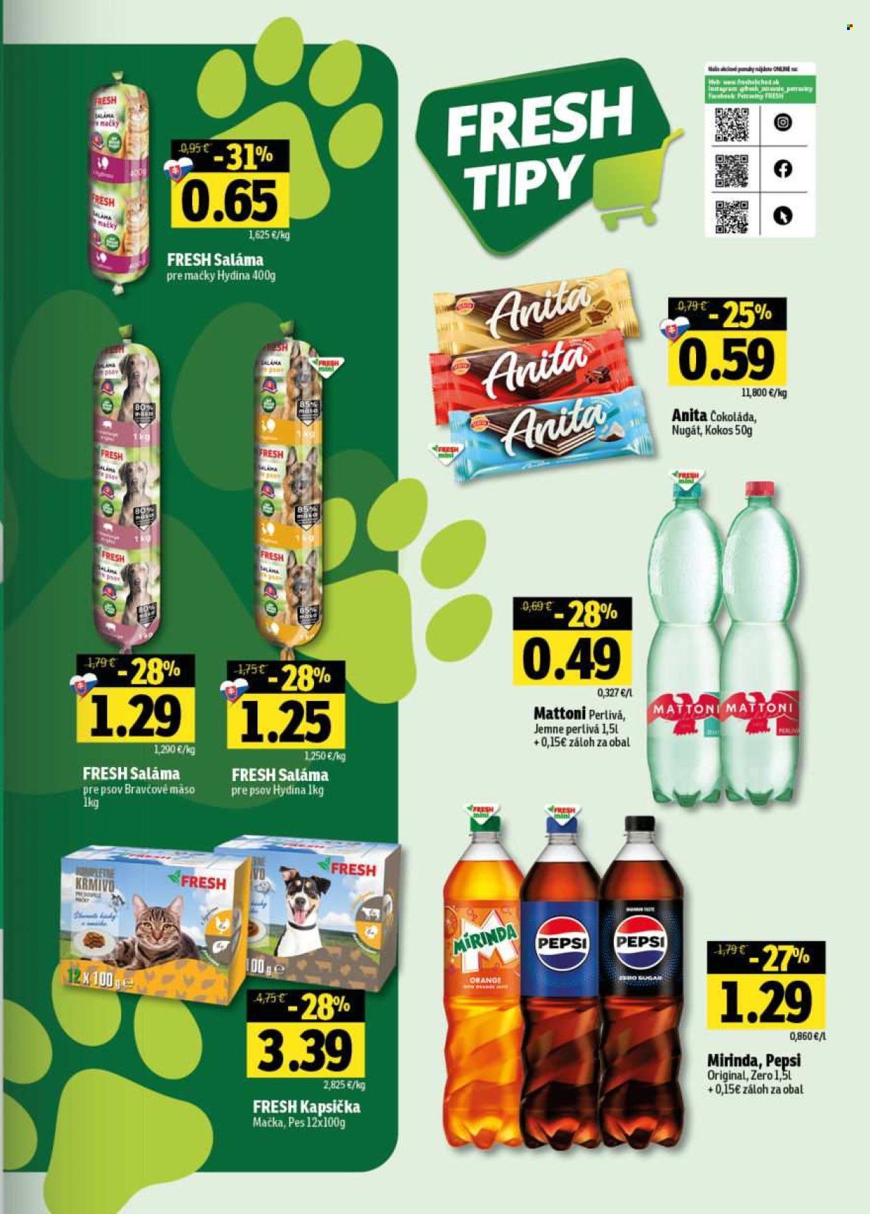 FRESH leták - Stredné a západné Slovensko (2025-10-23 - 2025-11-05) | 61