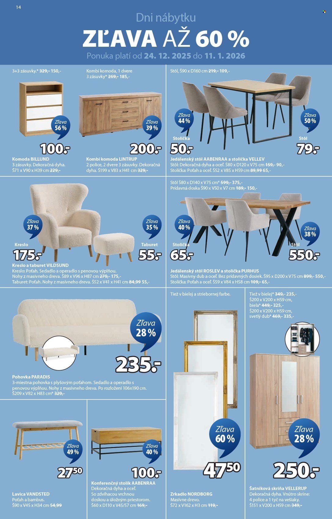 JYSK leták - Od stredy 24.12.2025 (2025-12-24 - 2026-02-03) | 15