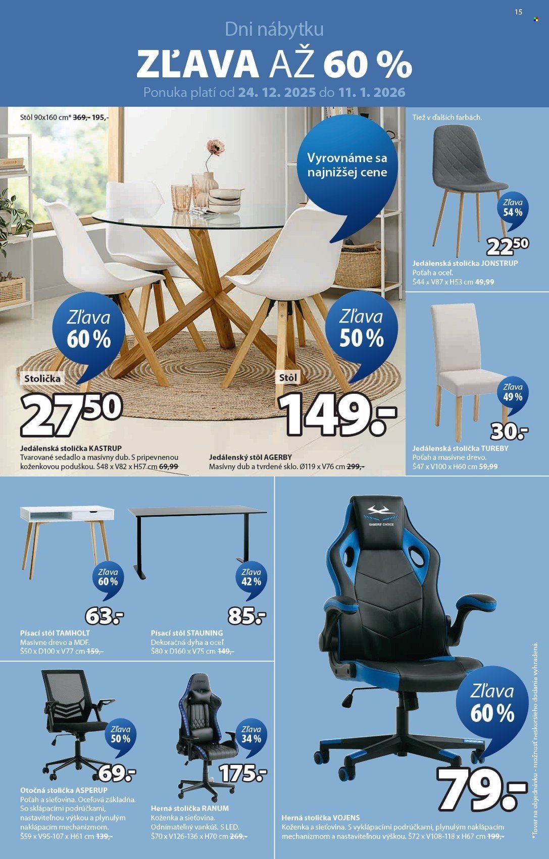 JYSK leták - Od stredy 24.12.2025 (2025-12-24 - 2026-02-03) | 16