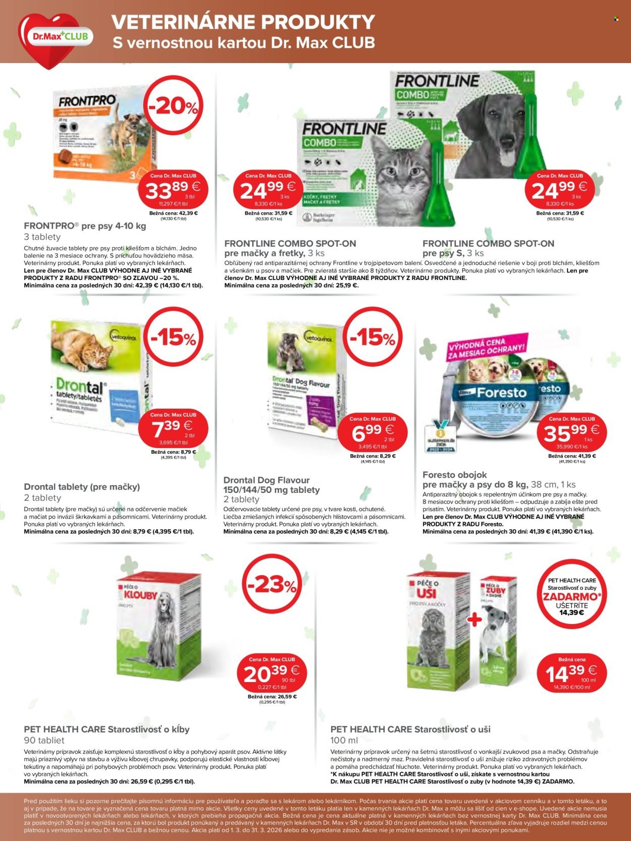 DR. MAX leták - Od nedele 1.3.2026 (2026-03-01 - 2026-03-31) | 15